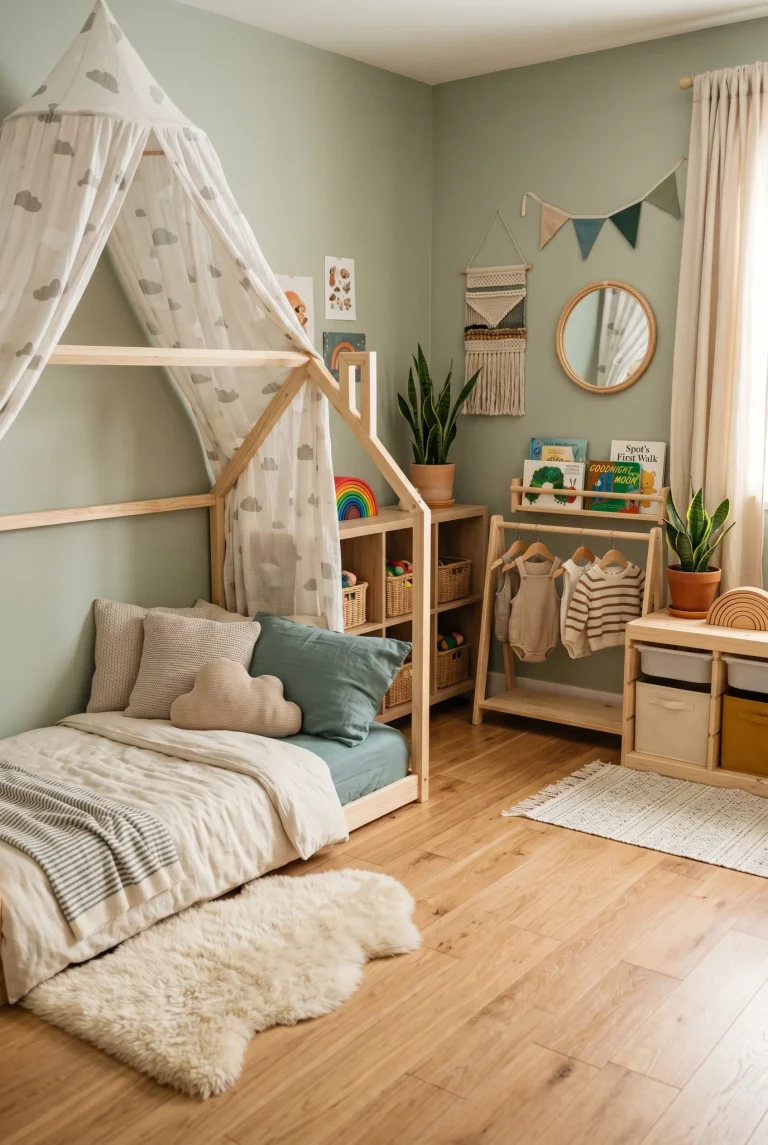 23 Montessori Bedroom Ideas for Toddlers That Encourage Independence