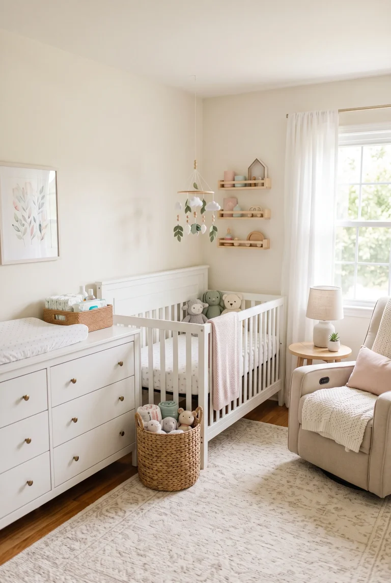 19 Small Nursery Ideas That Maximize Every Inch