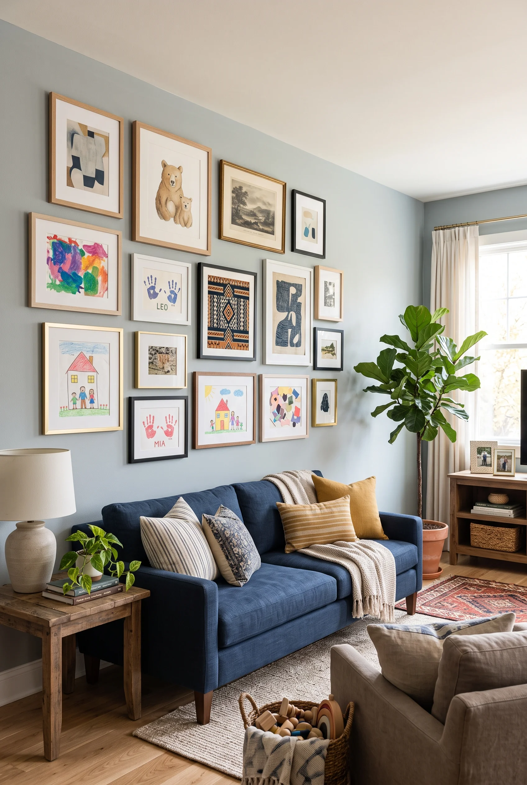 stylish family room inspiration_2
