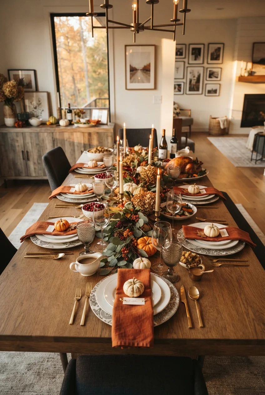 25 Thanksgiving Table Decor Ideas for a Warm Gathering