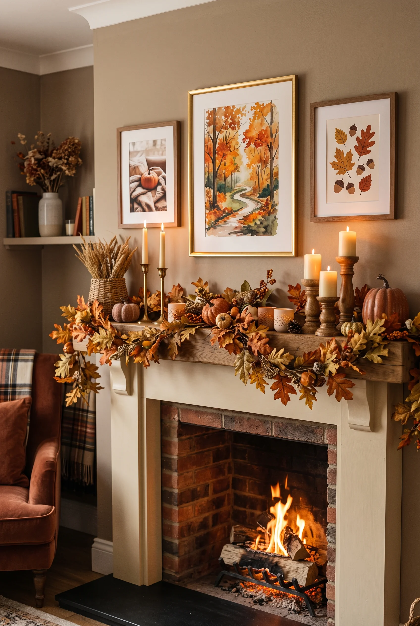 cozy fall decor ideas_3