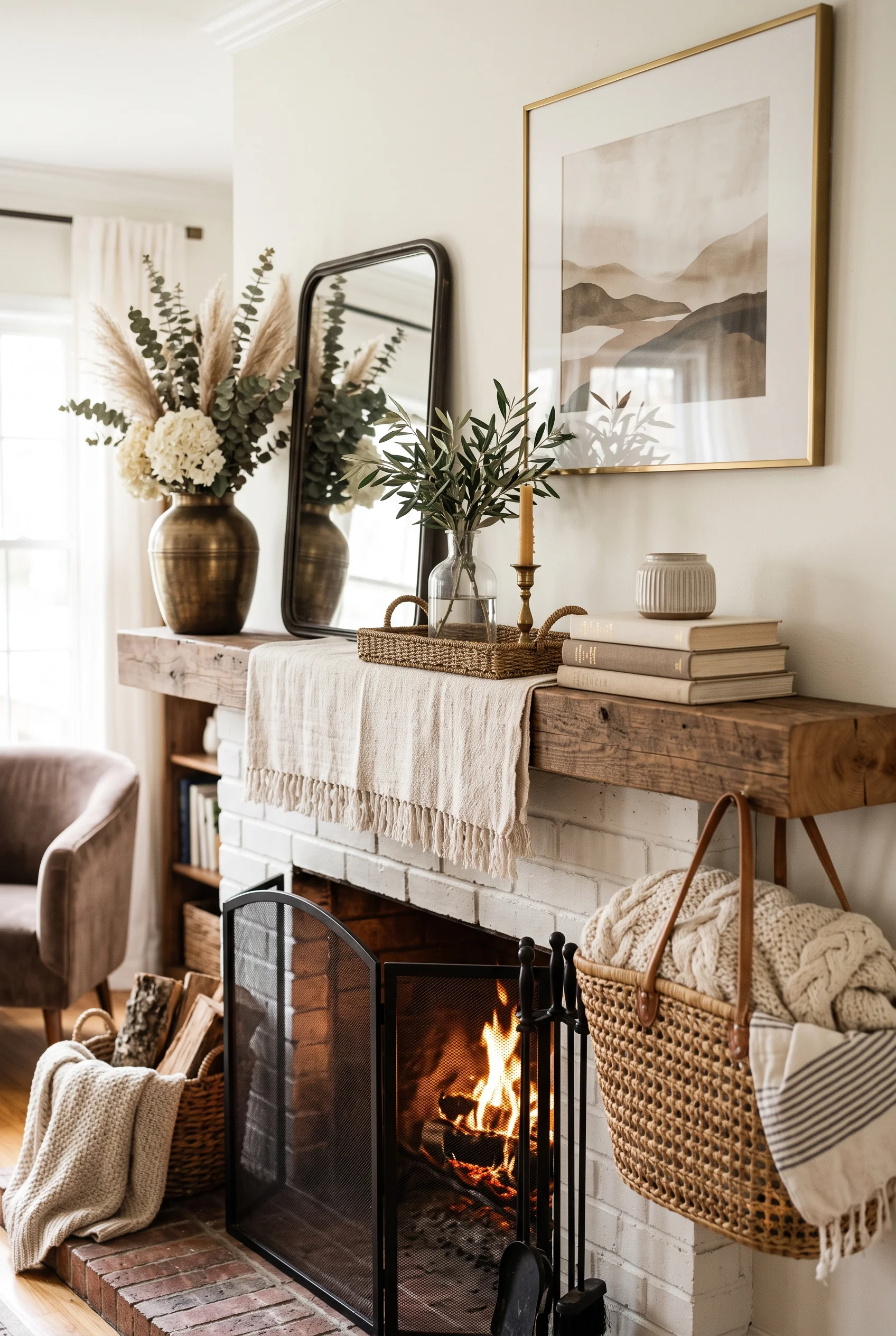 cozy mantel styling_1