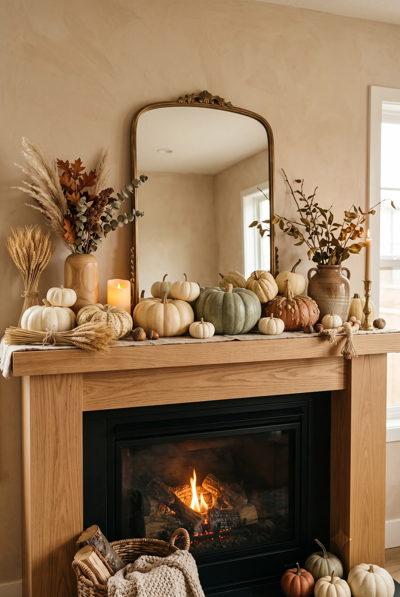 cozy mantel styling_3