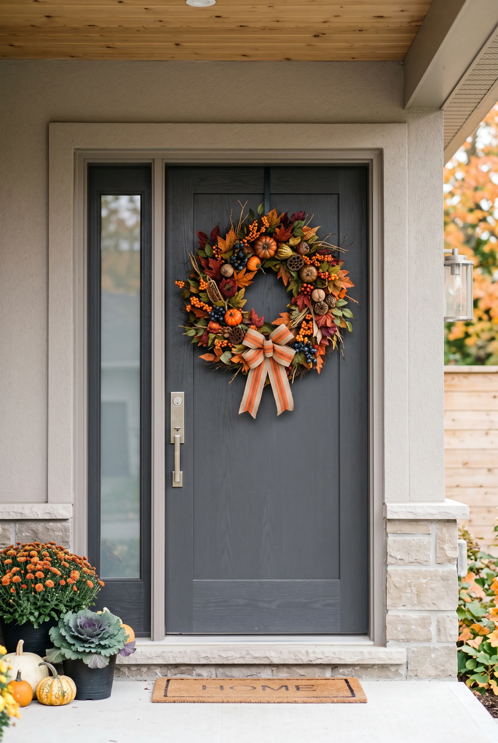 fall front porch decor_1
