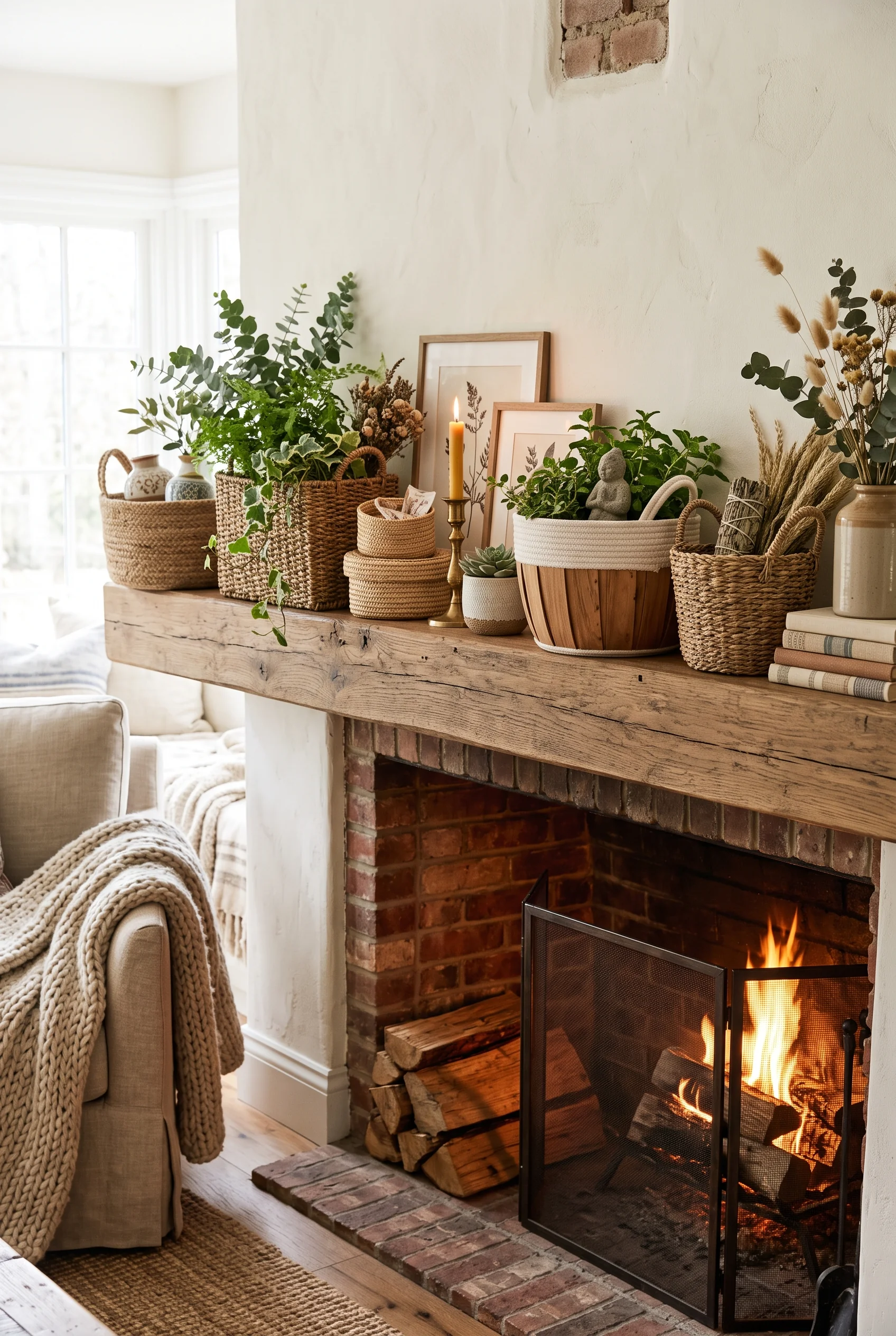 fall mantel decor ideas_3
