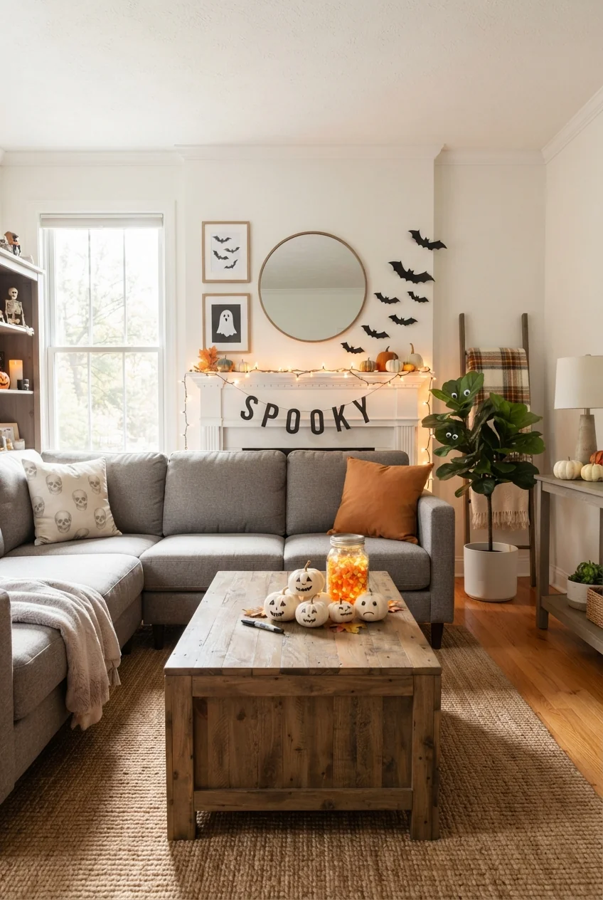 halloween mantel ideas_4