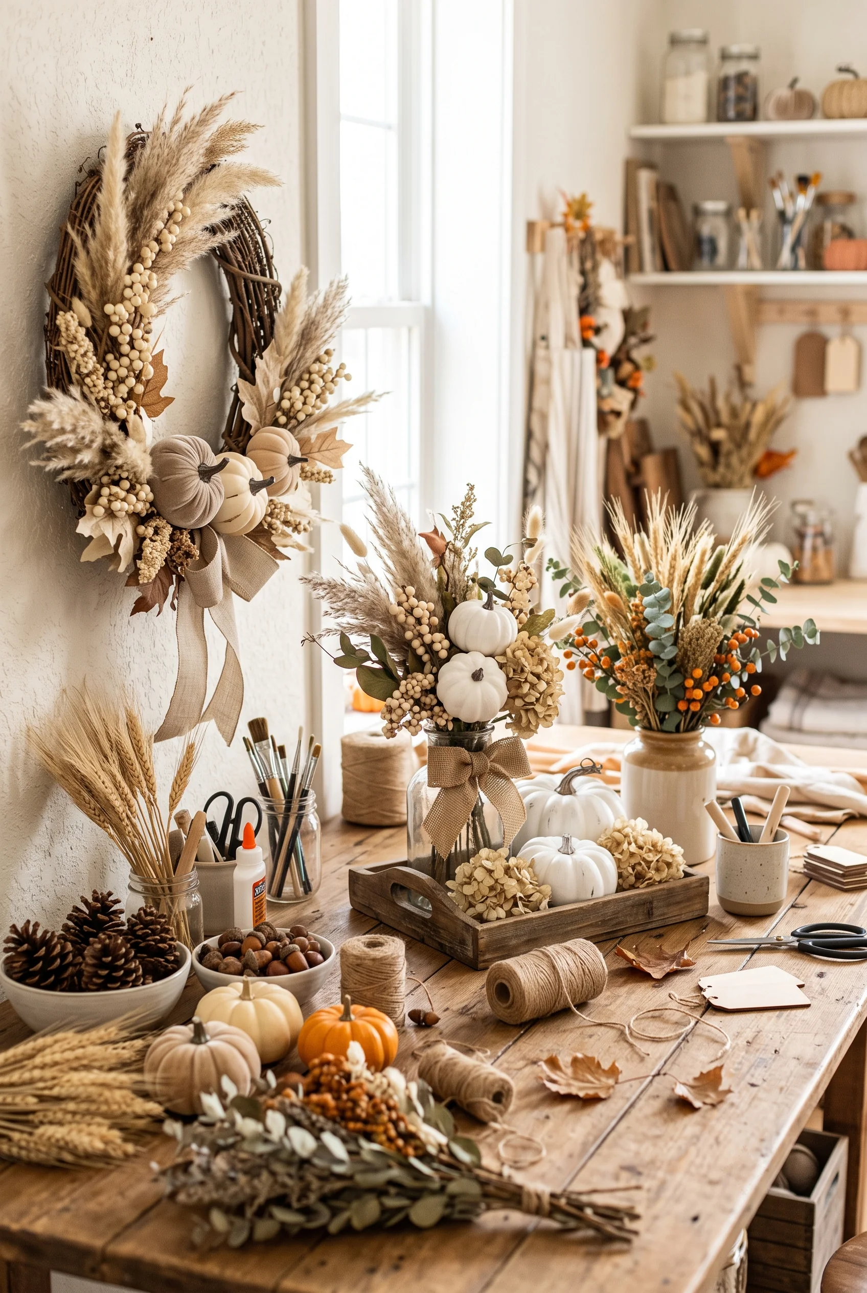 neutral fall decor ideas_4