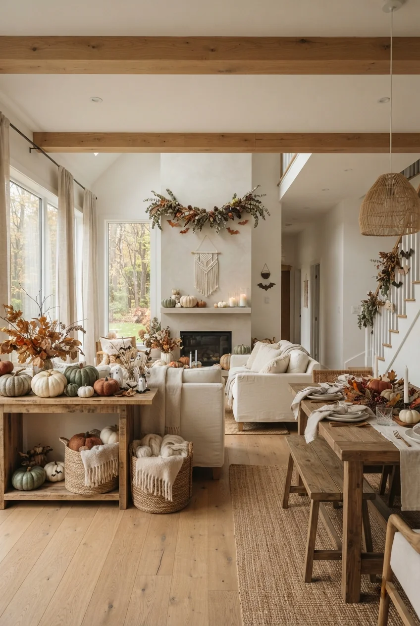 neutral halloween decor_4