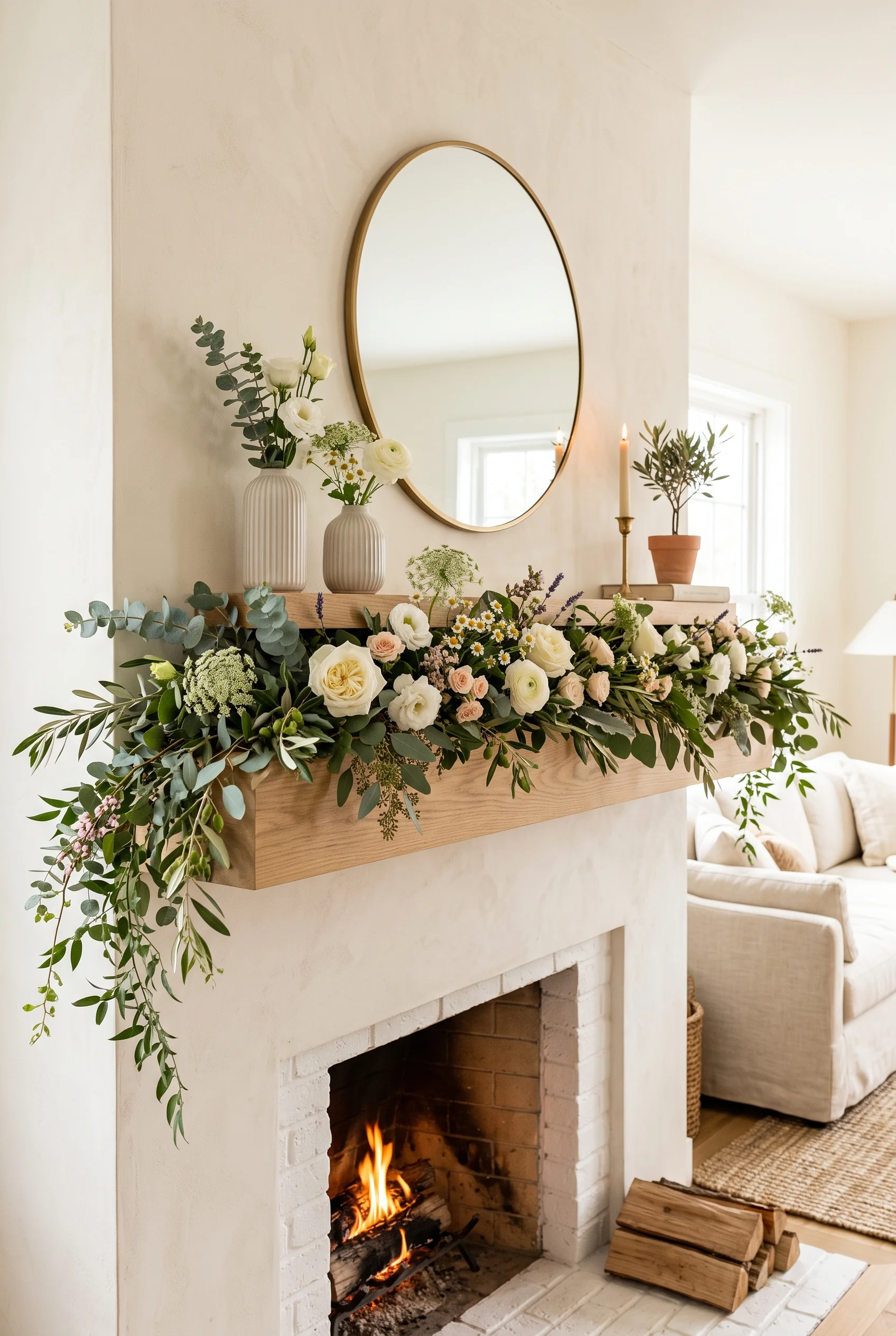 seasonal fireplace decor_1