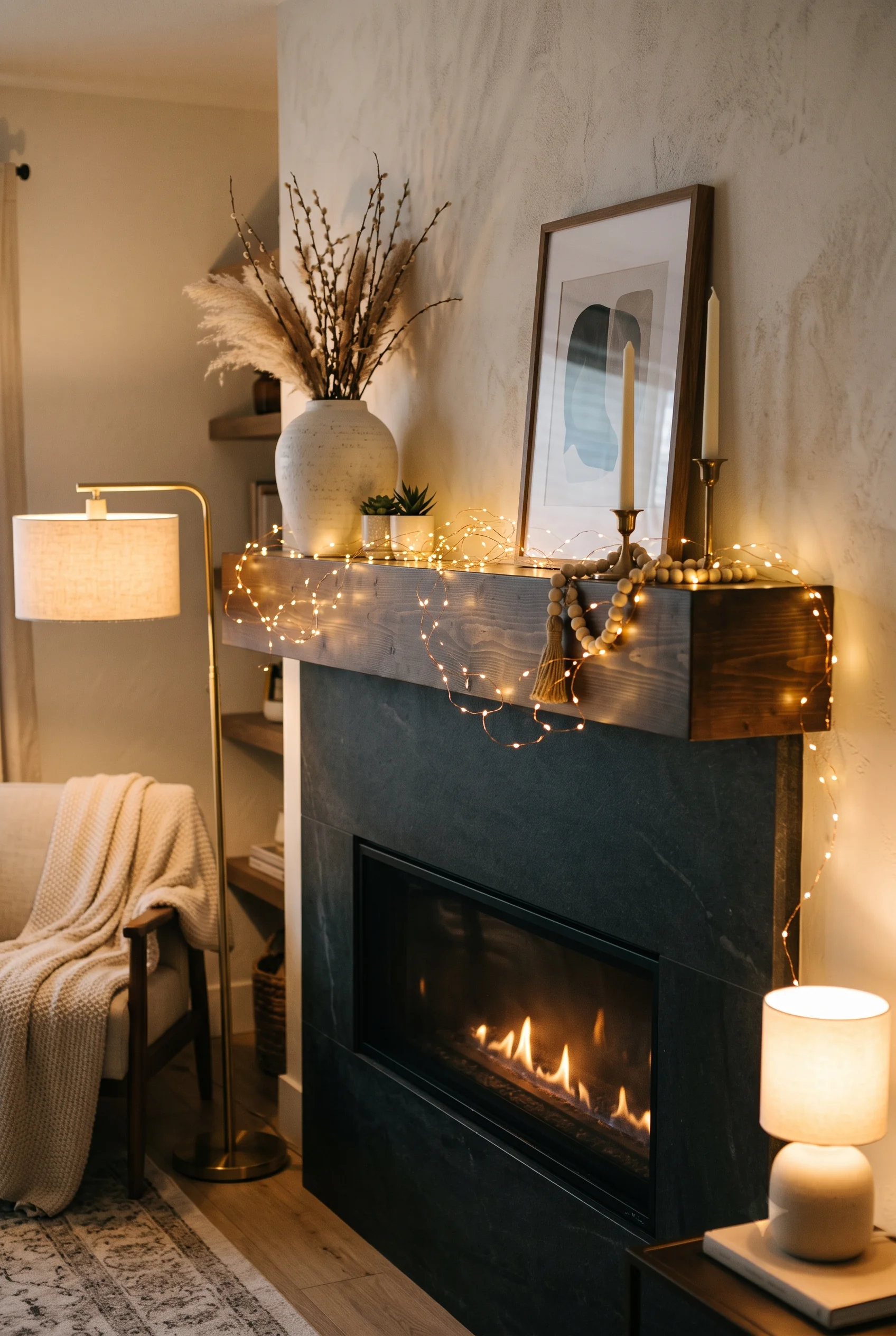 seasonal fireplace decor_4