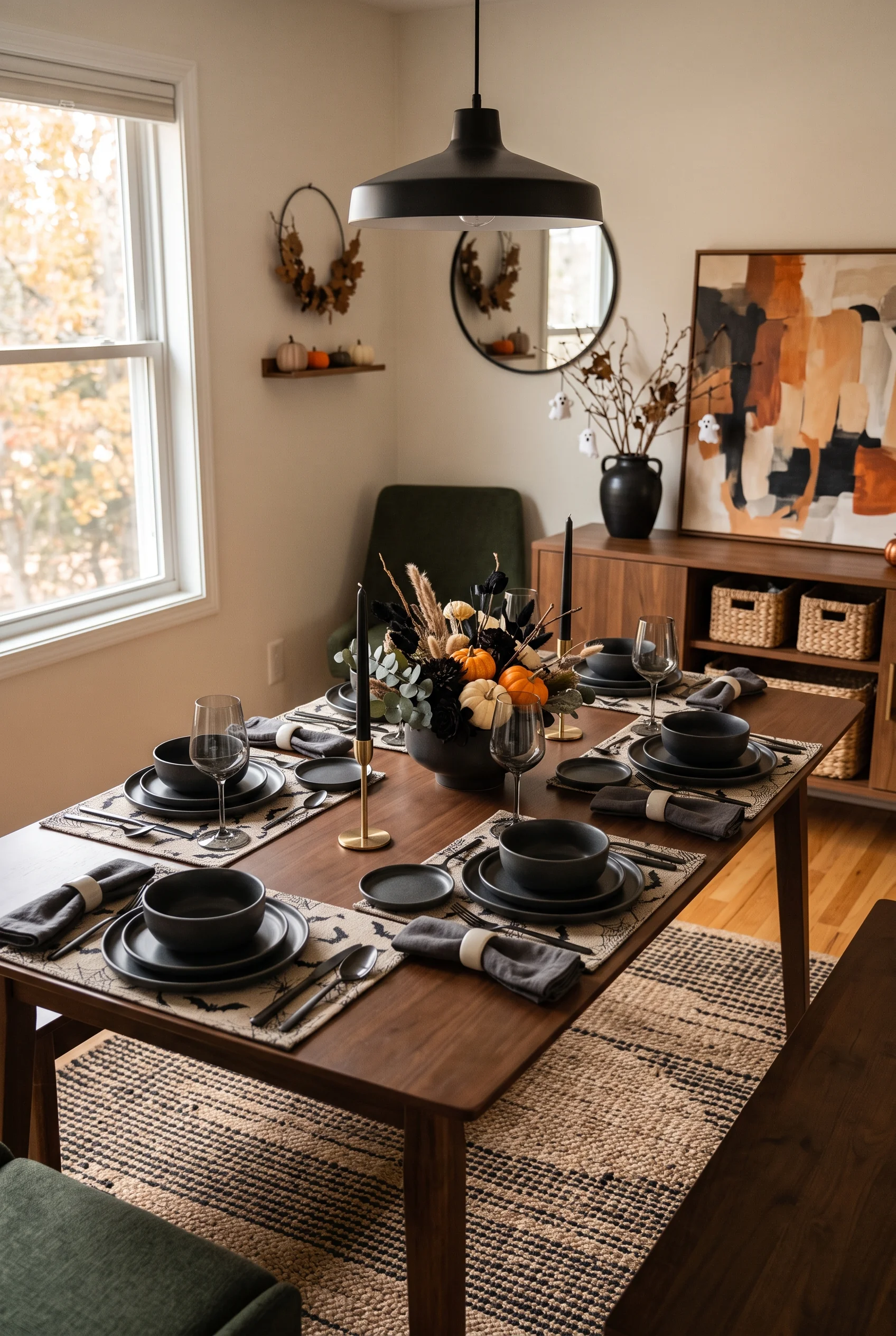 stylish halloween room decor_2