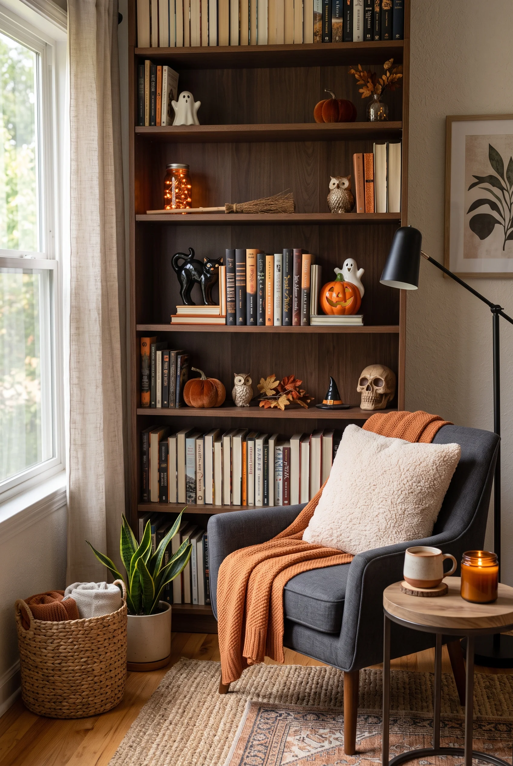 stylish halloween room decor_3