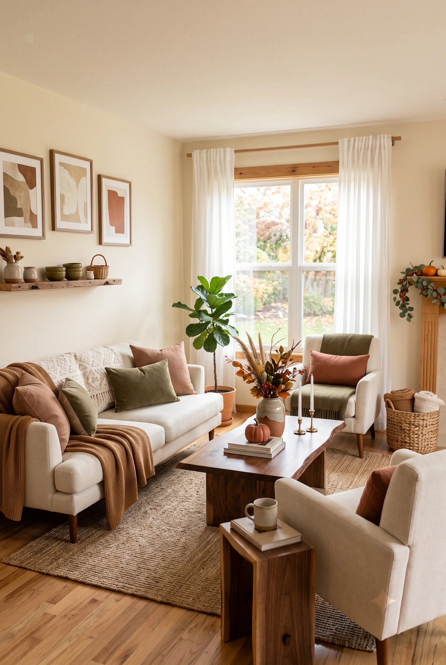 083 1 thanksgiving living room decor