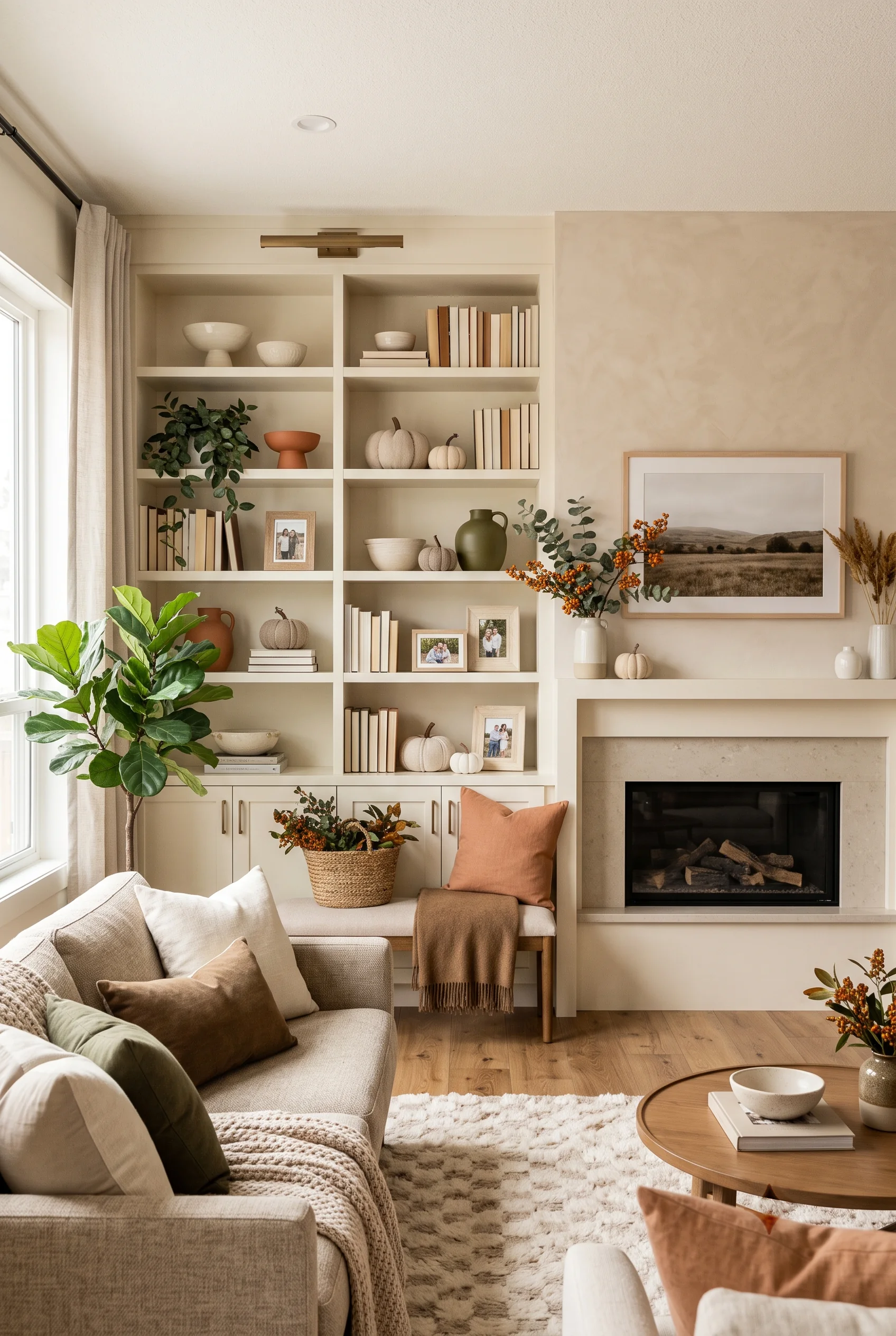 083 18 thanksgiving living room decor