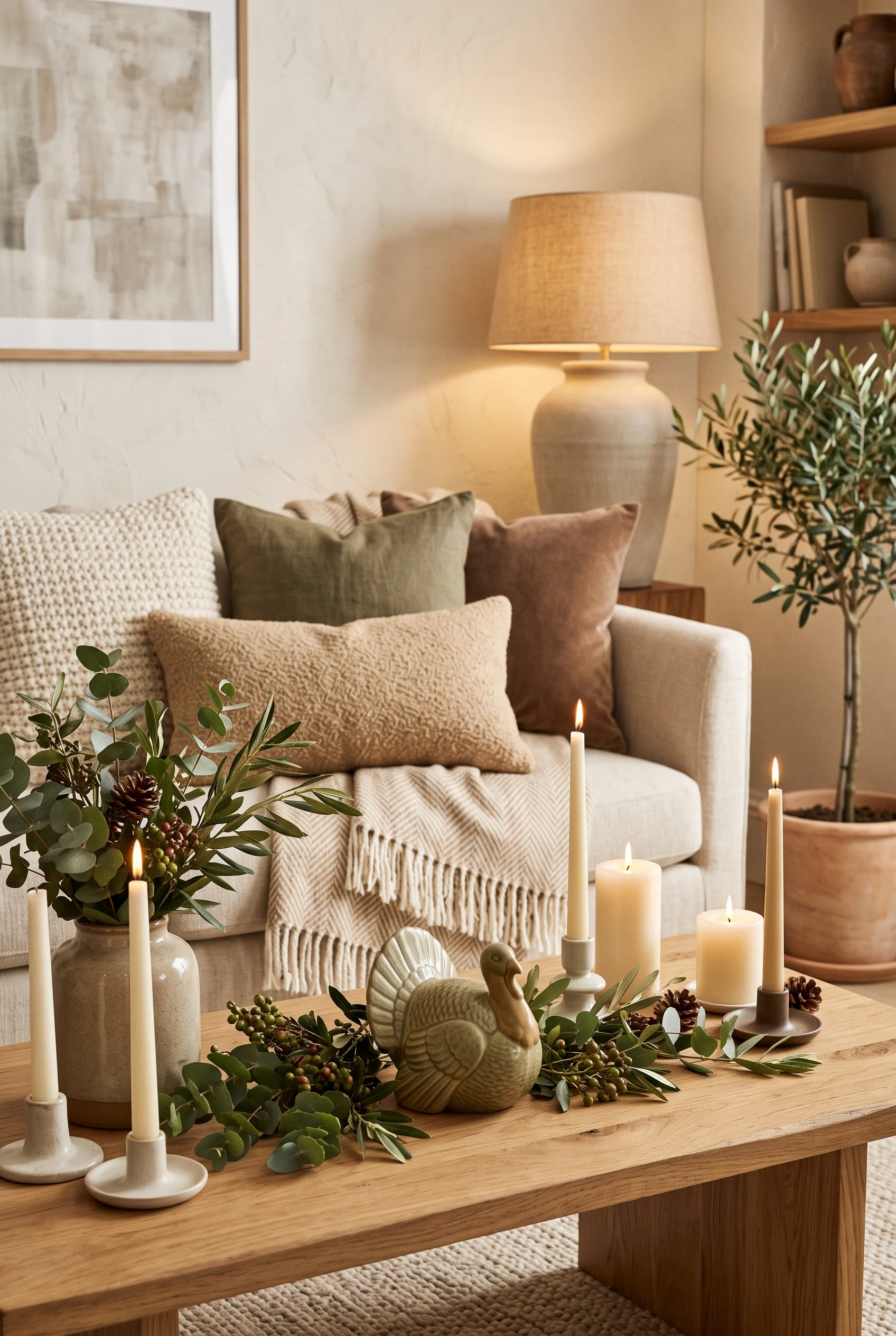 083 21 thanksgiving living room decor