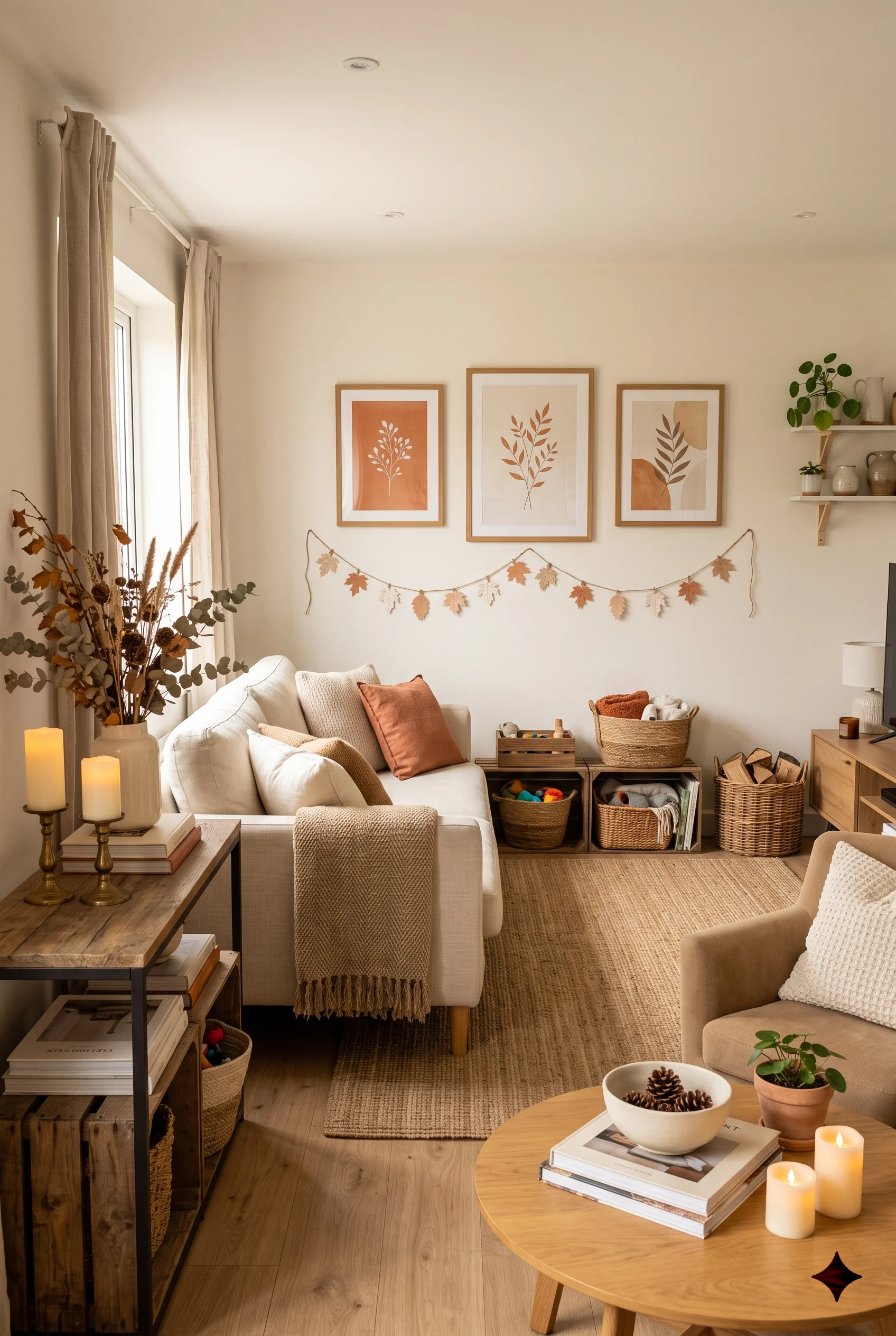 083 22 thanksgiving living room decor