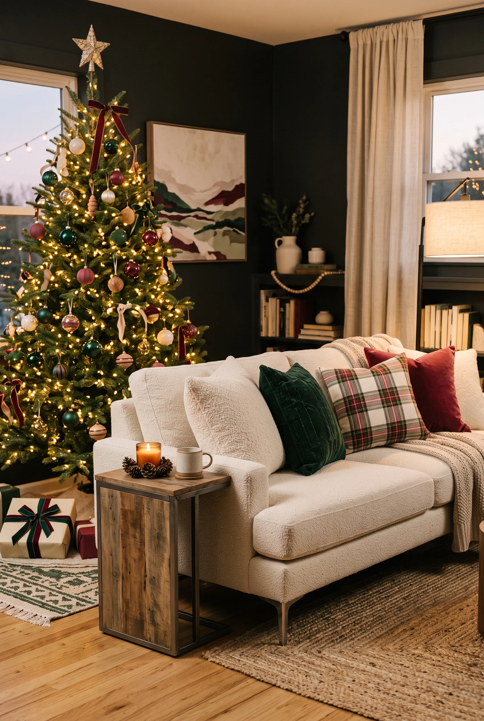 084 3 cozy christmas decor