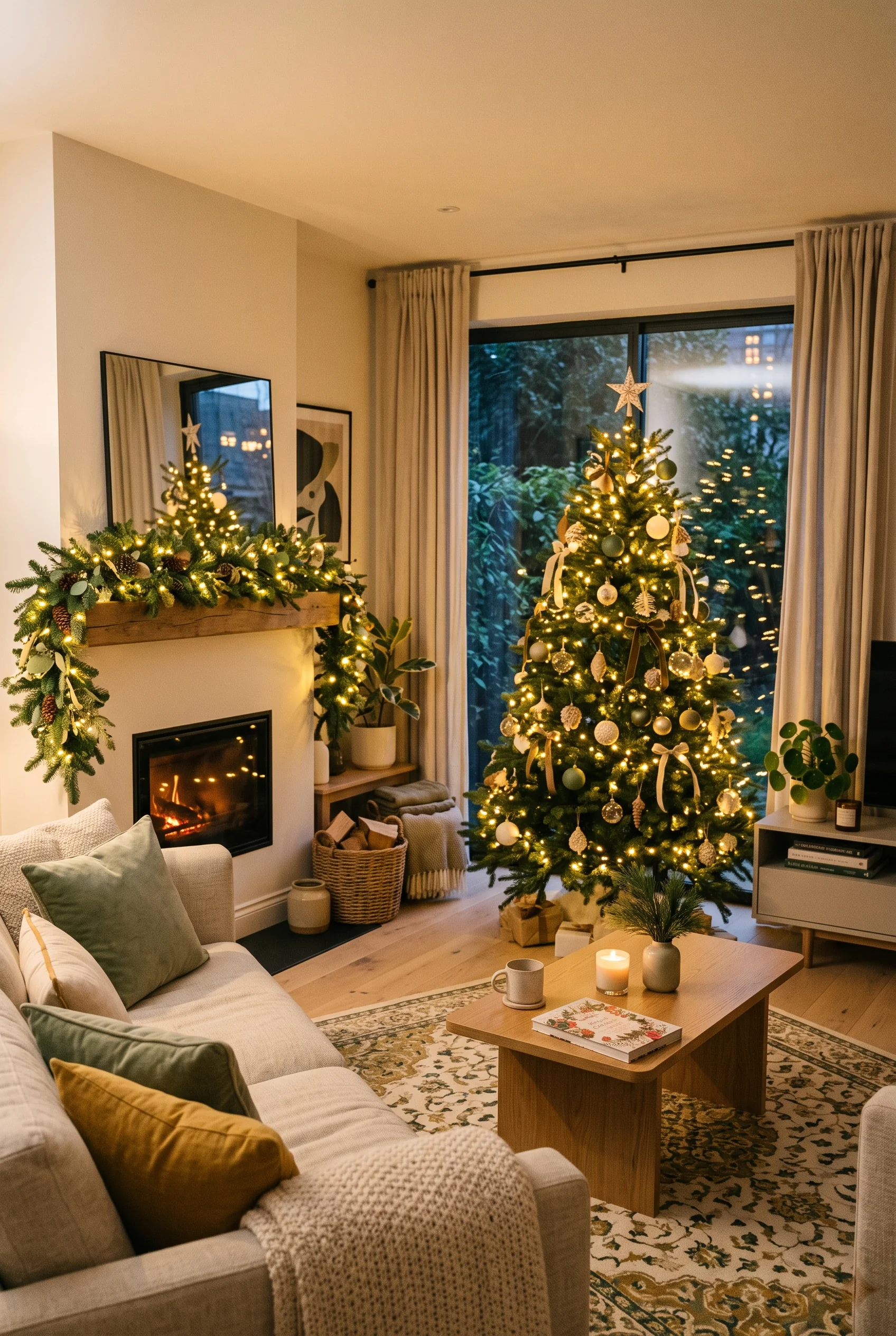 084 5 cozy christmas decor