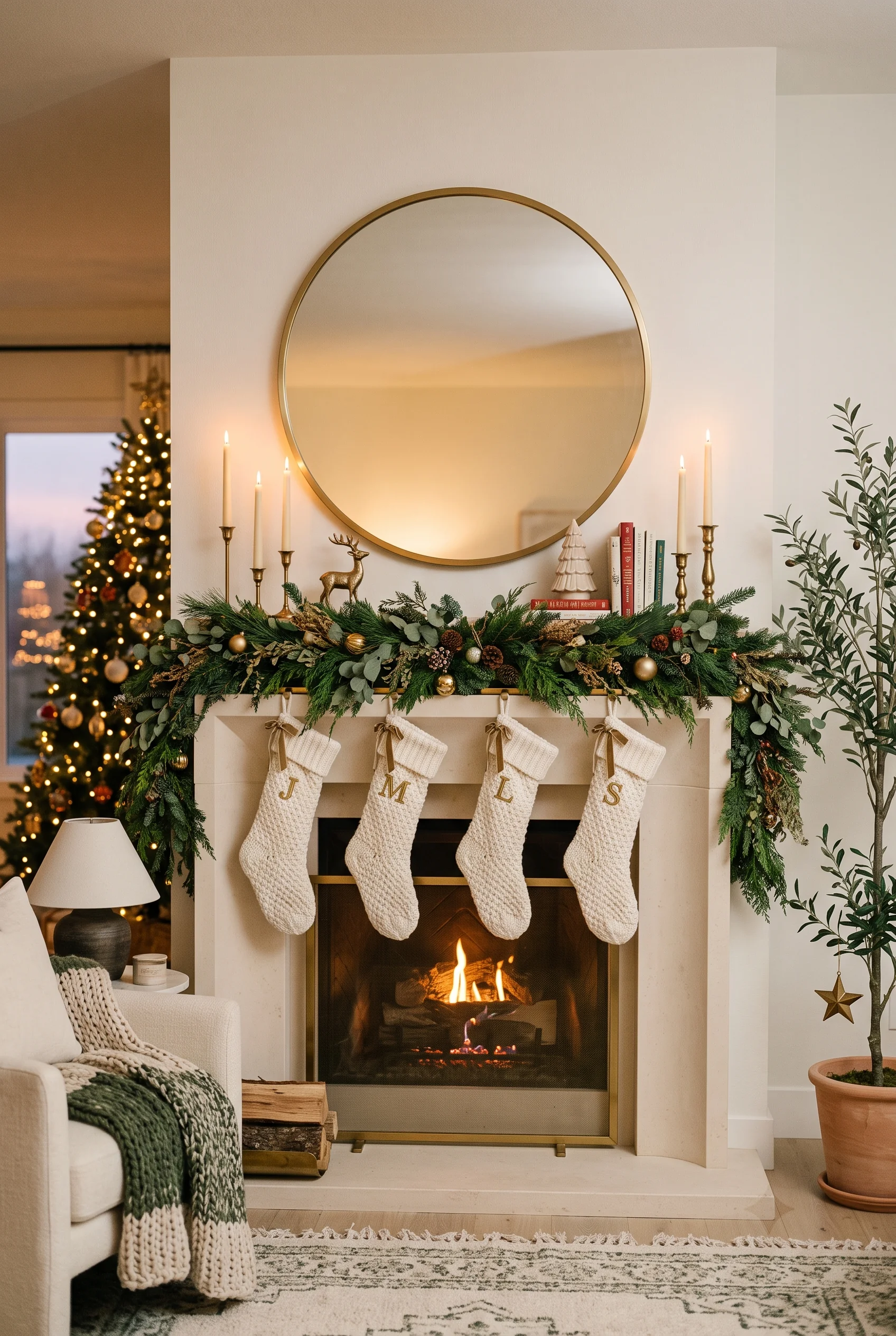 084 7 cozy christmas decor
