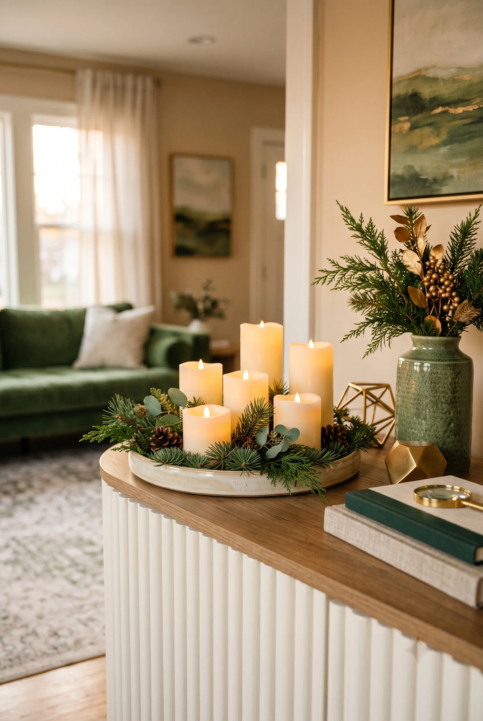 085 11 christmas living room decor
