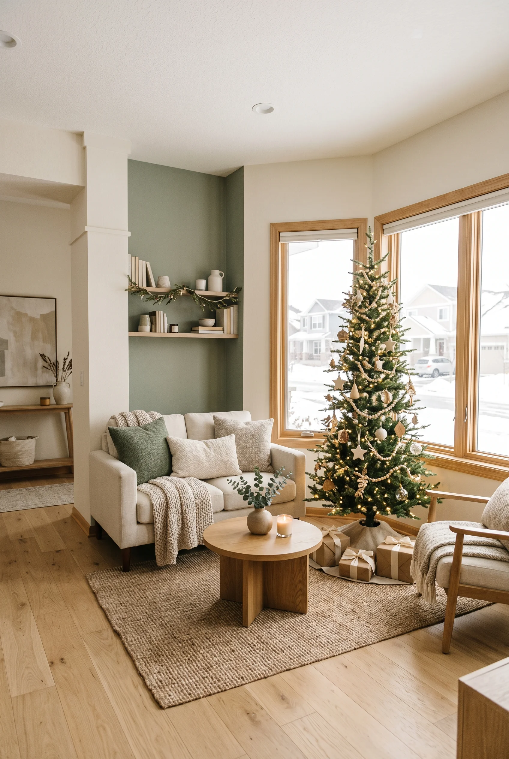 085 18 christmas living room decor