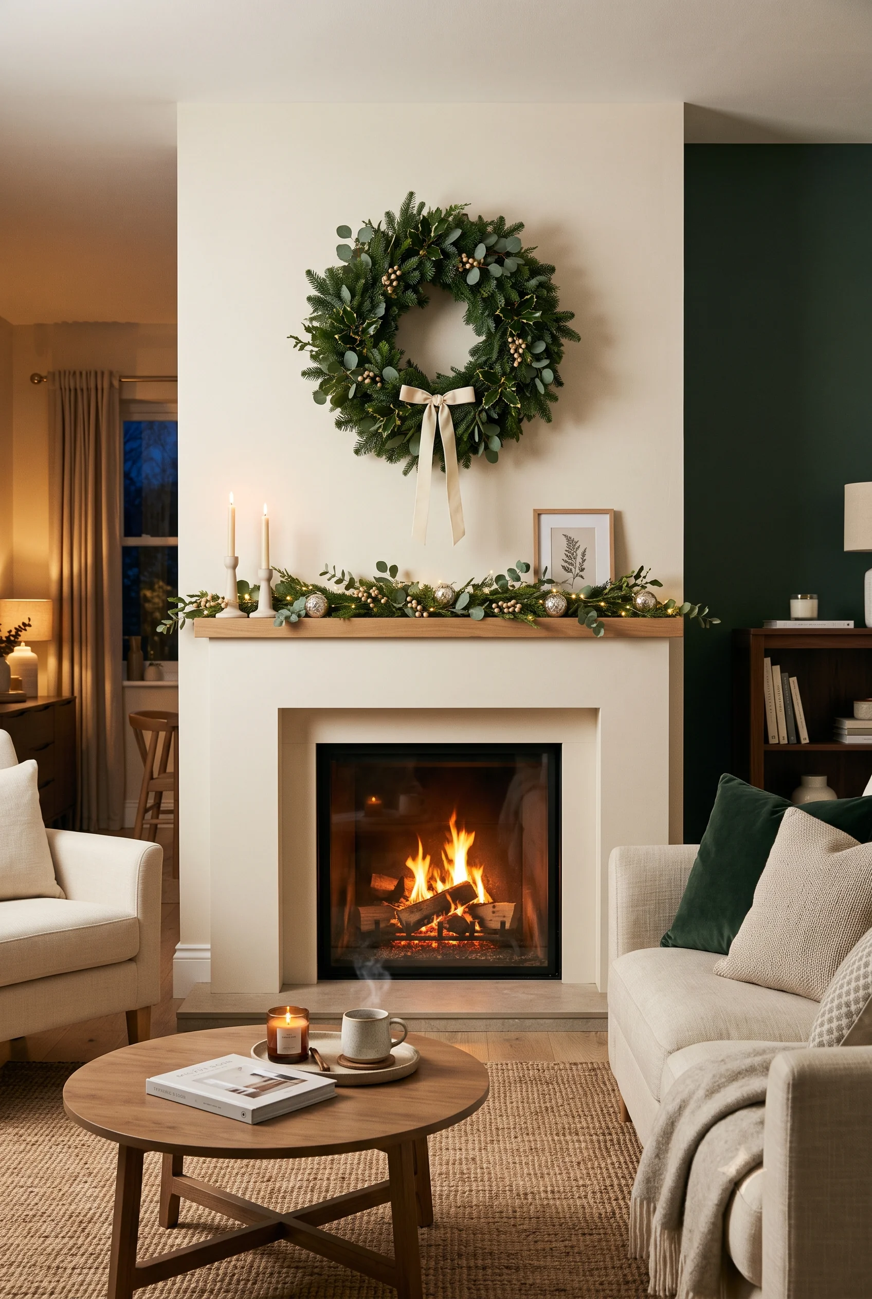 085 19 christmas living room decor