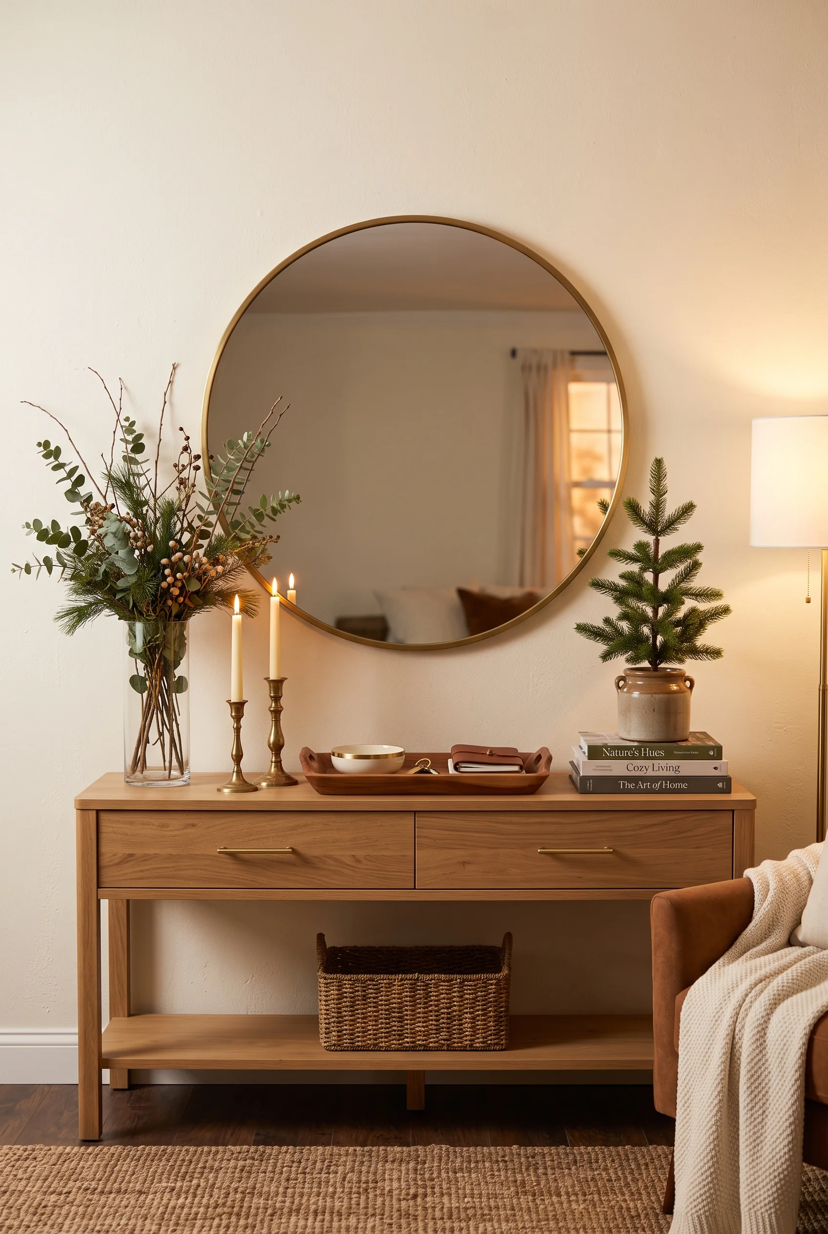 085 26 christmas living room decor