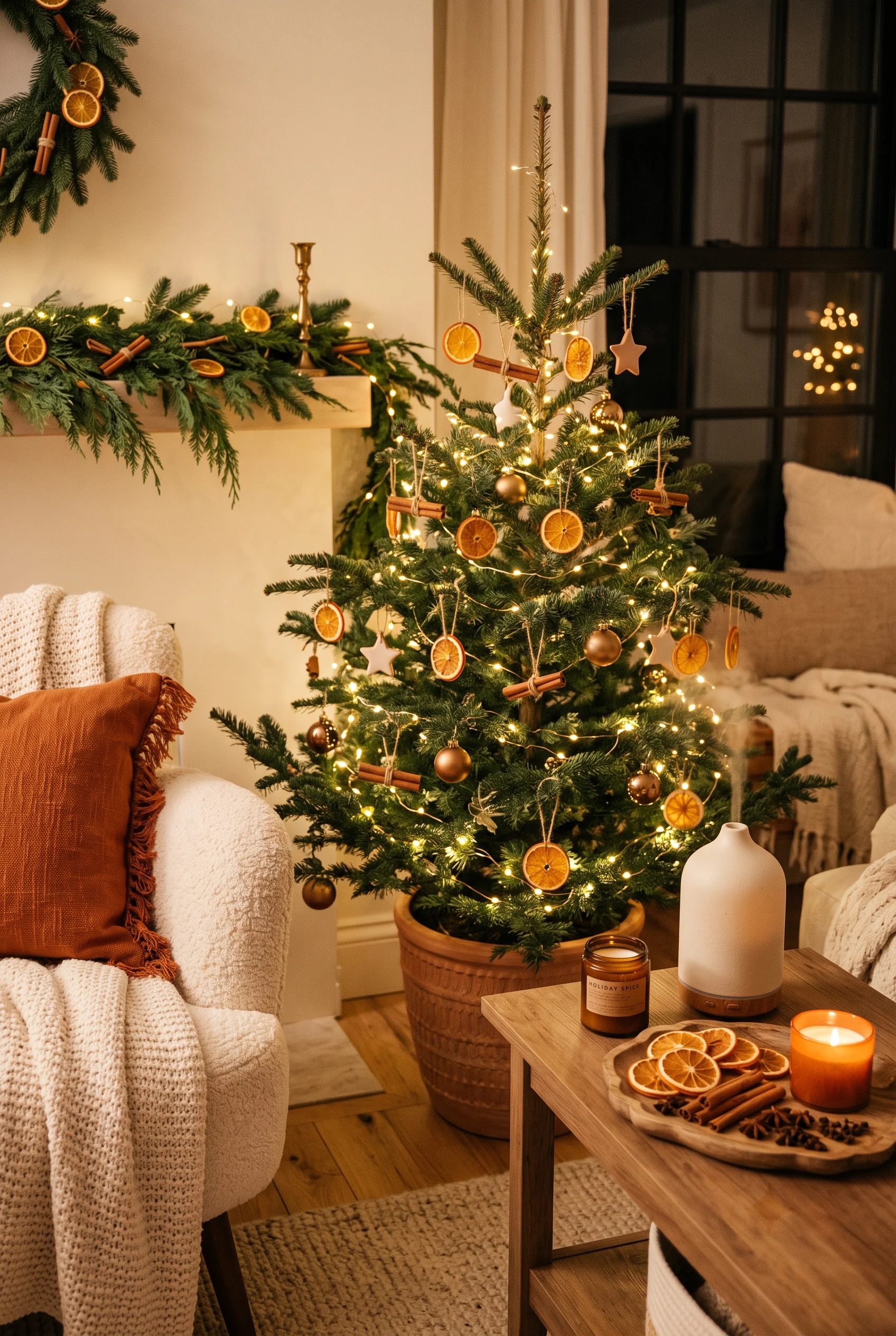 085 29 christmas living room decor