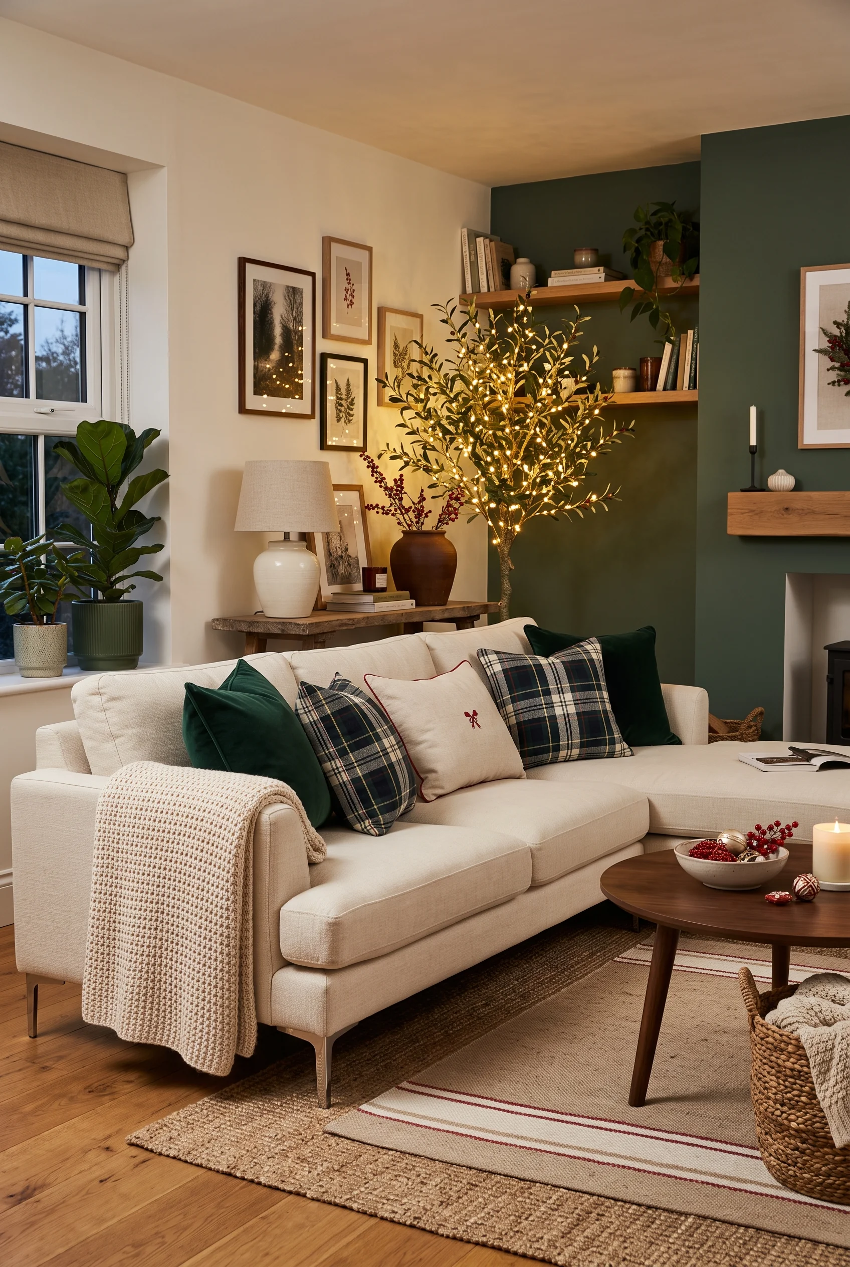 085 3 christmas living room decor