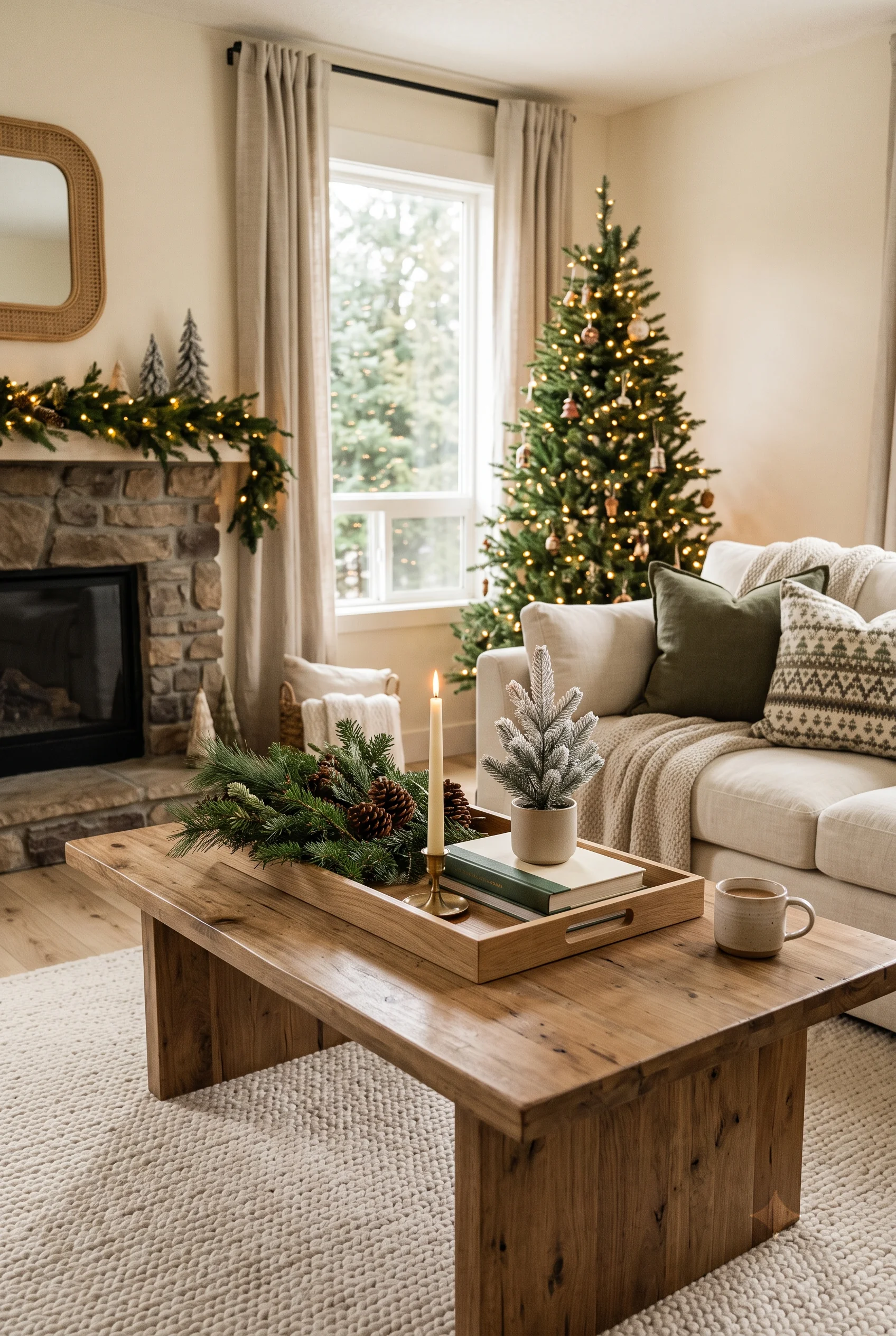 085 7 christmas living room decor