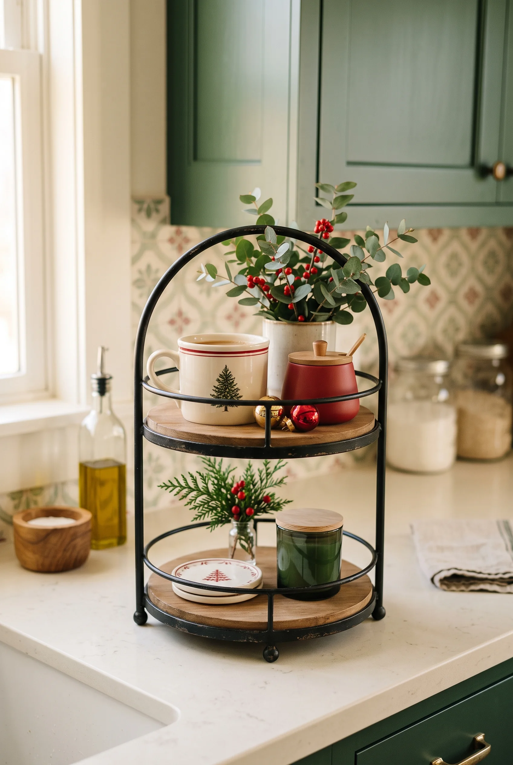 086 14 christmas kitchen decor ideas