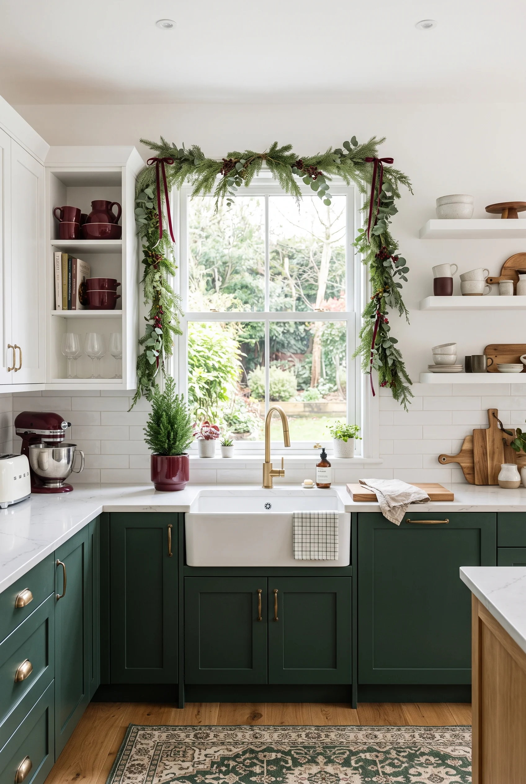 086 9 christmas kitchen decor ideas