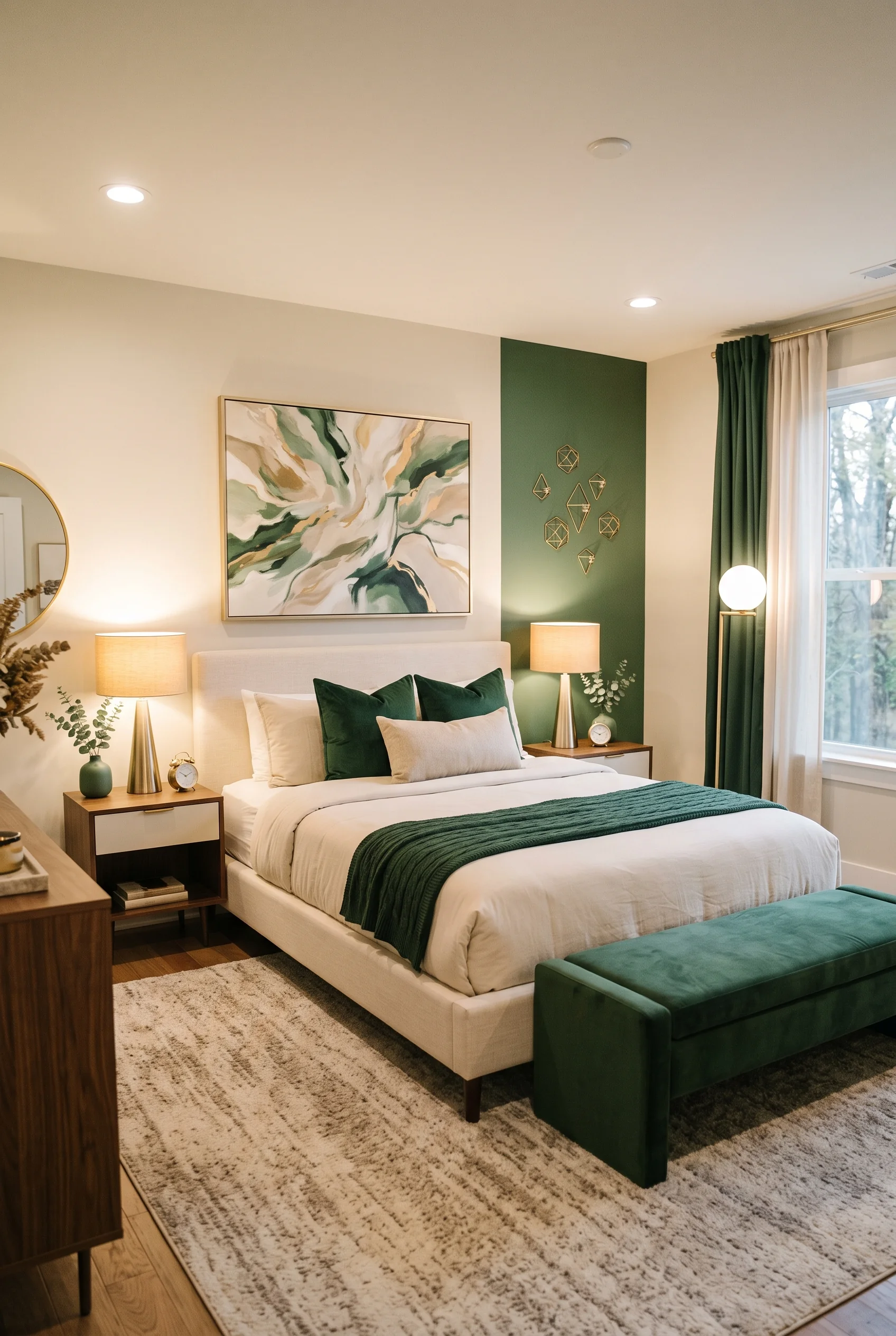 087 10 christmas bedroom decor