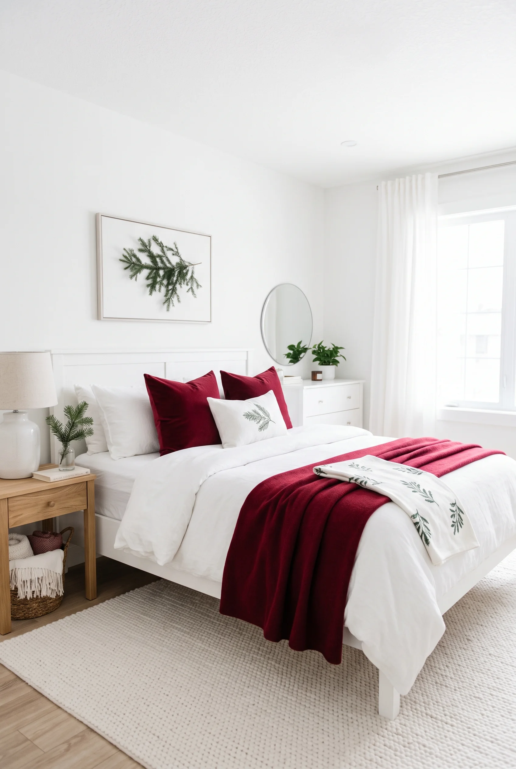 087 12 christmas bedroom decor