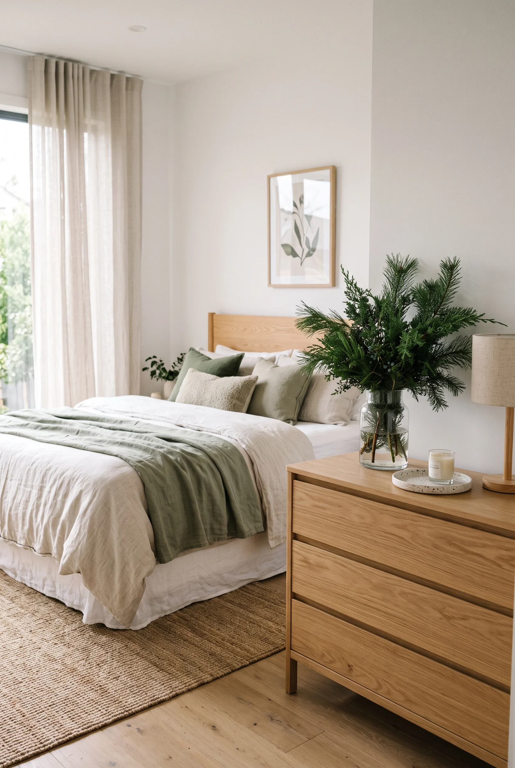 087 14 christmas bedroom decor