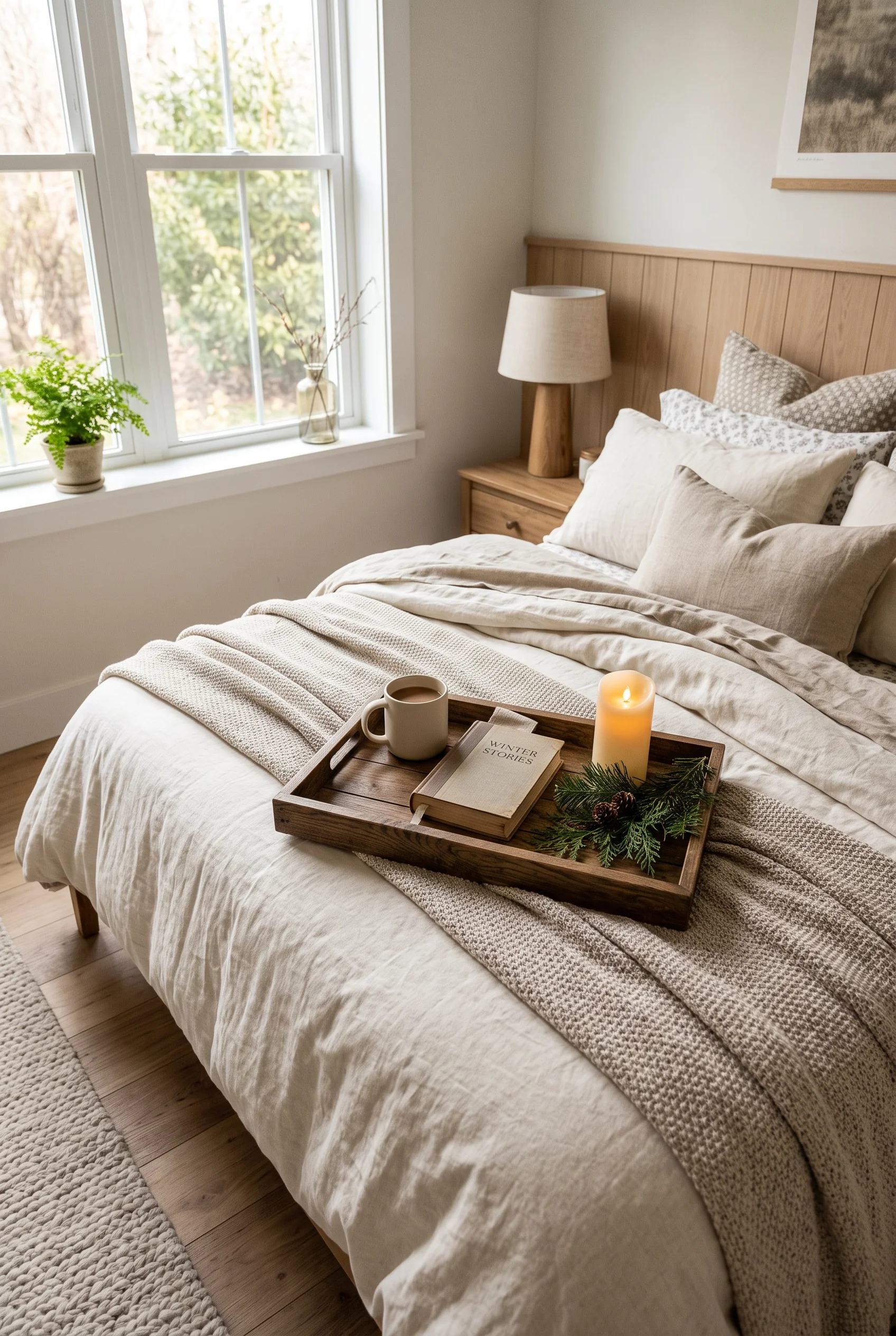 087 20 christmas bedroom decor