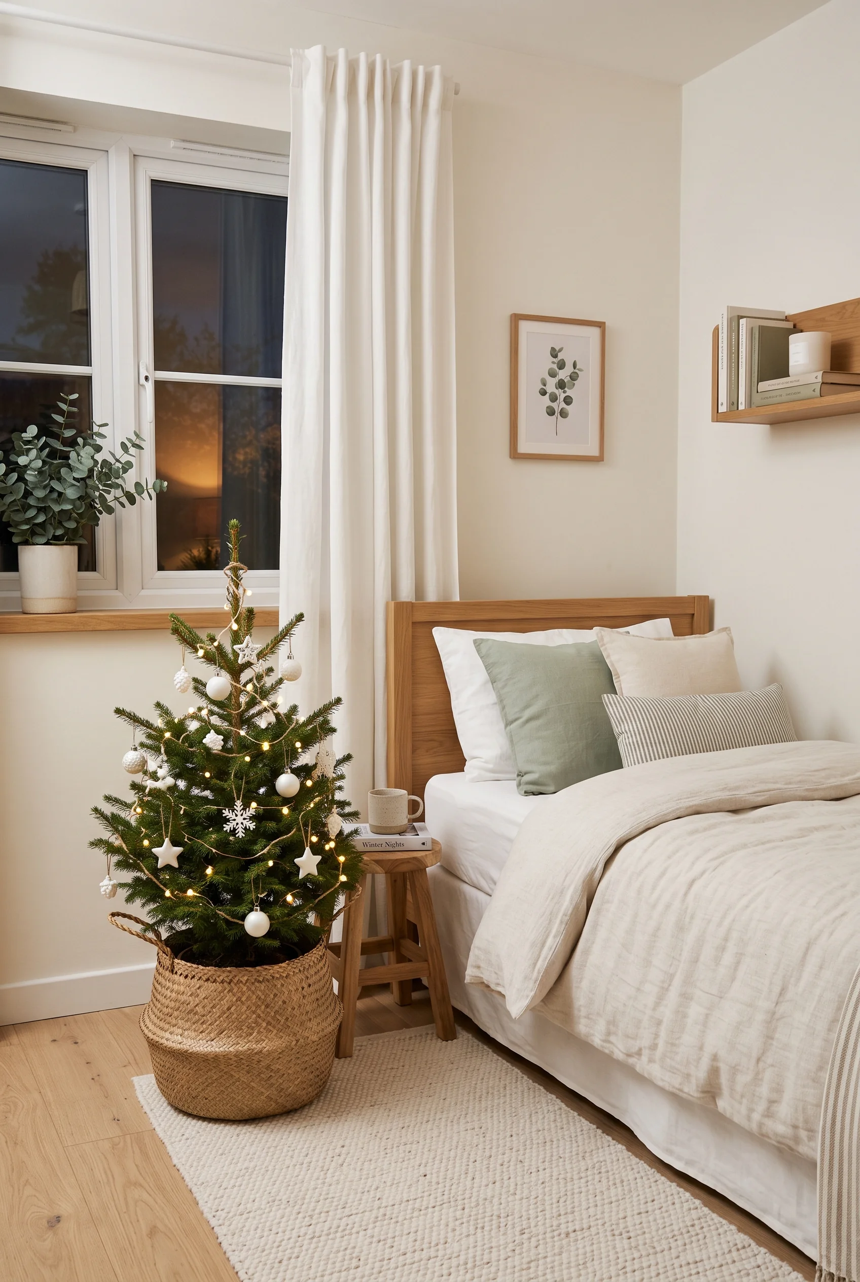 087 6 christmas bedroom decor