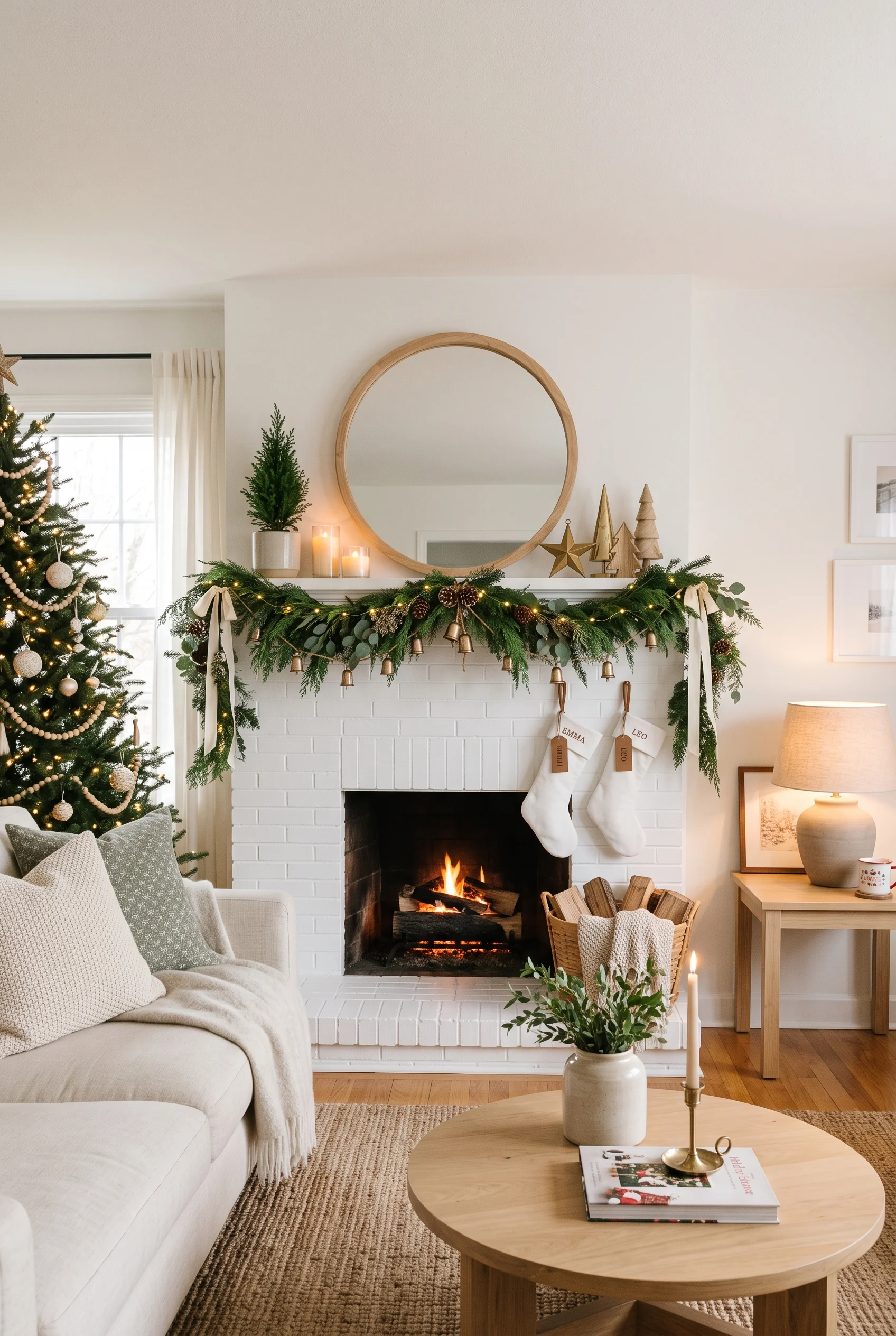 088 1 christmas mantel decor ideas