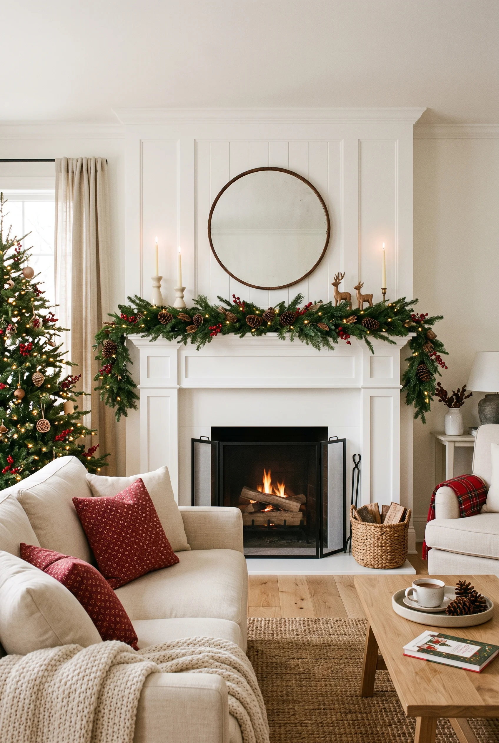 088 11 christmas mantel decor ideas