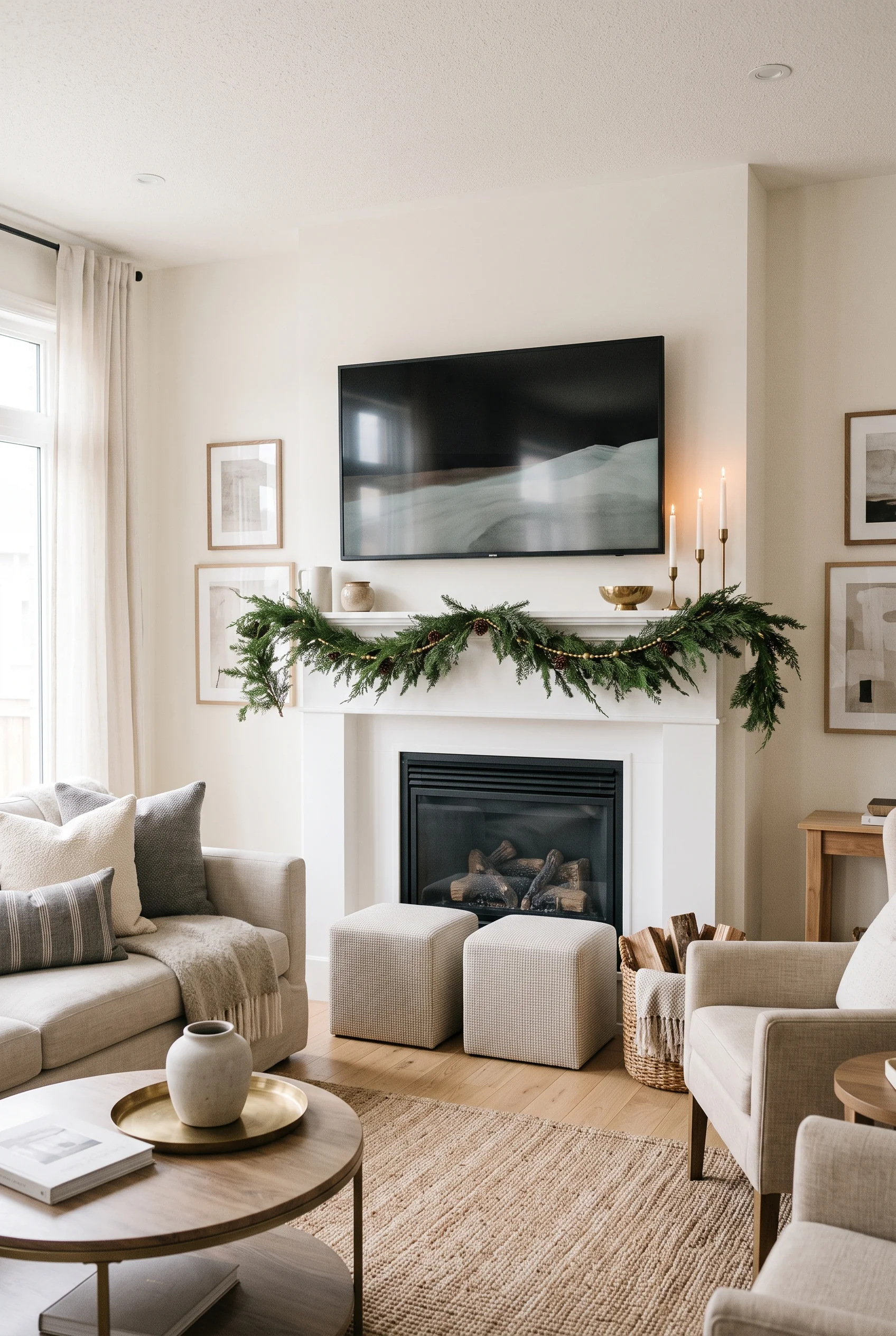 088 19 christmas mantel decor ideas