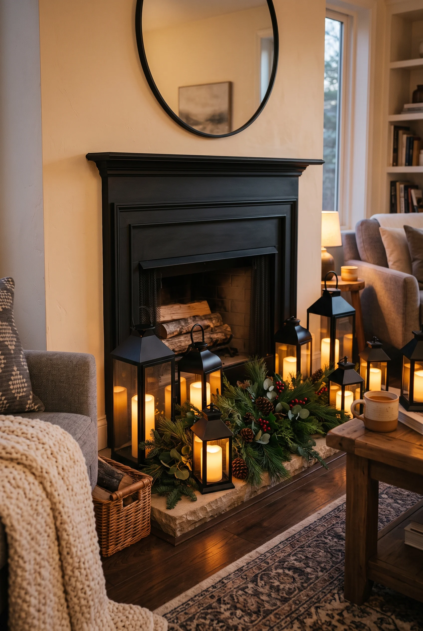 088 20 christmas mantel decor ideas