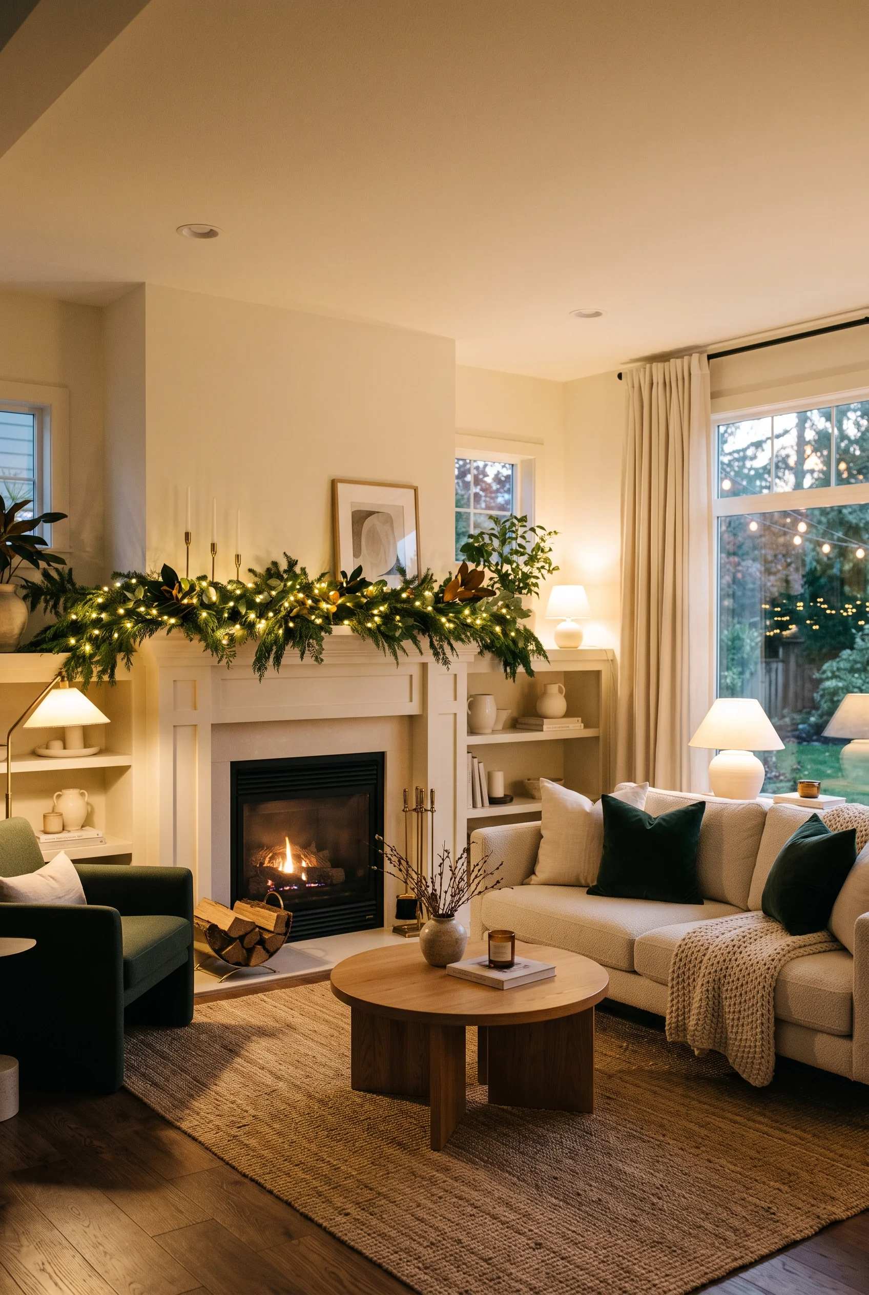 088 4 christmas mantel decor ideas