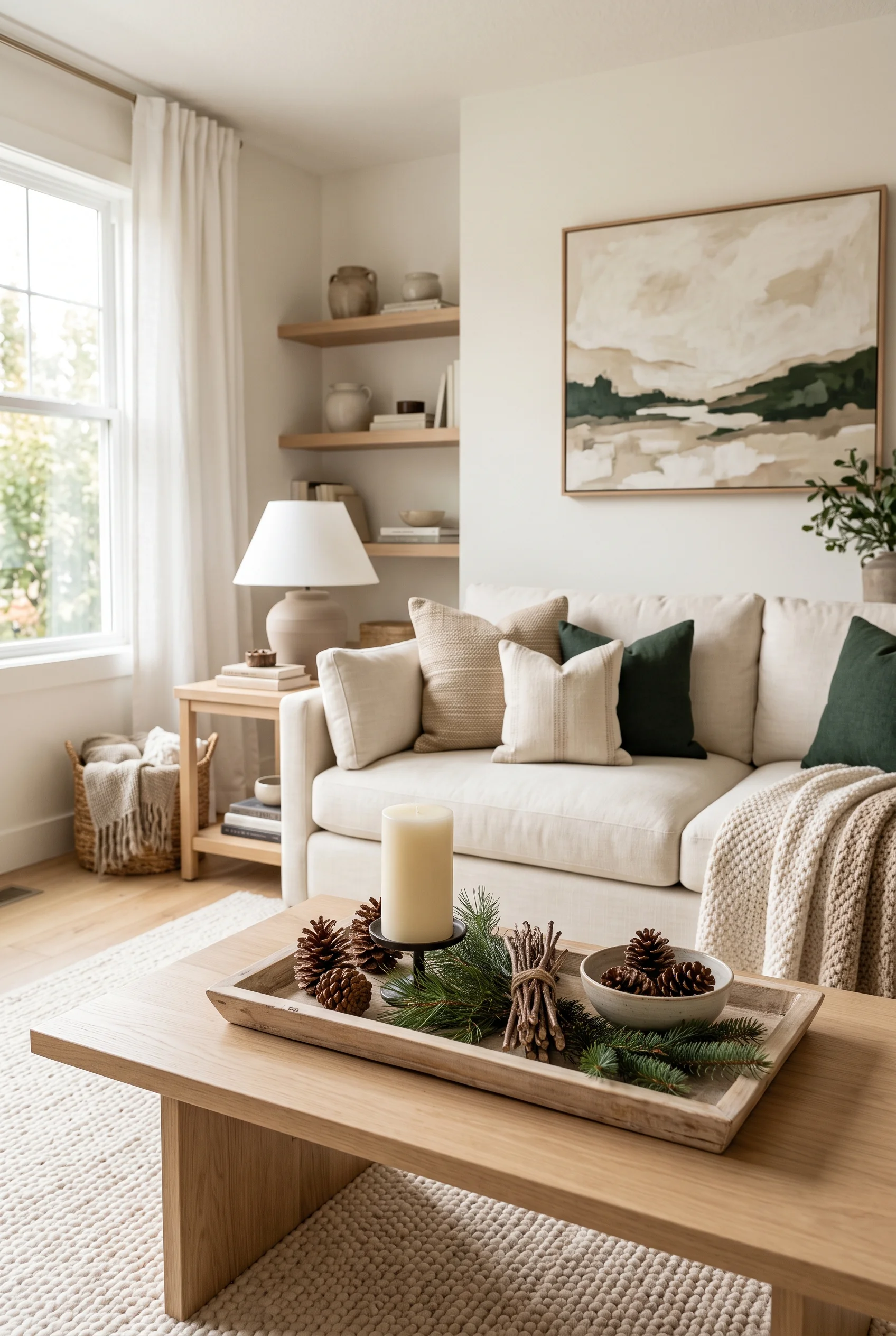 089 16 neutral christmas decor