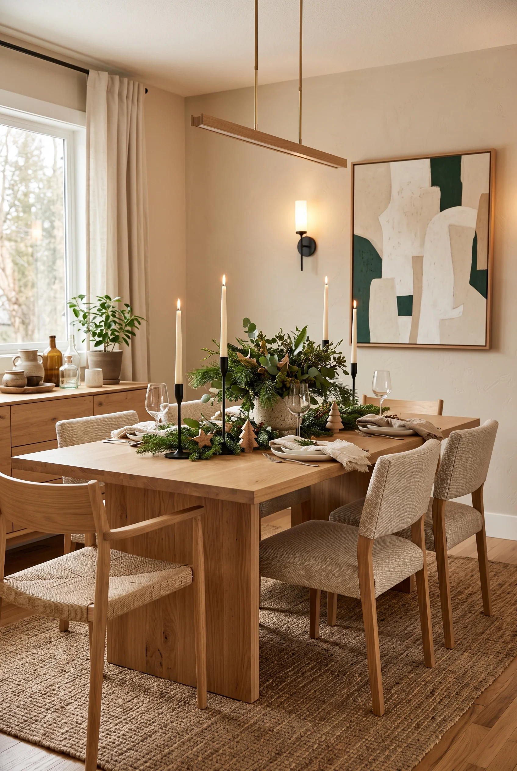 089 17 neutral christmas decor
