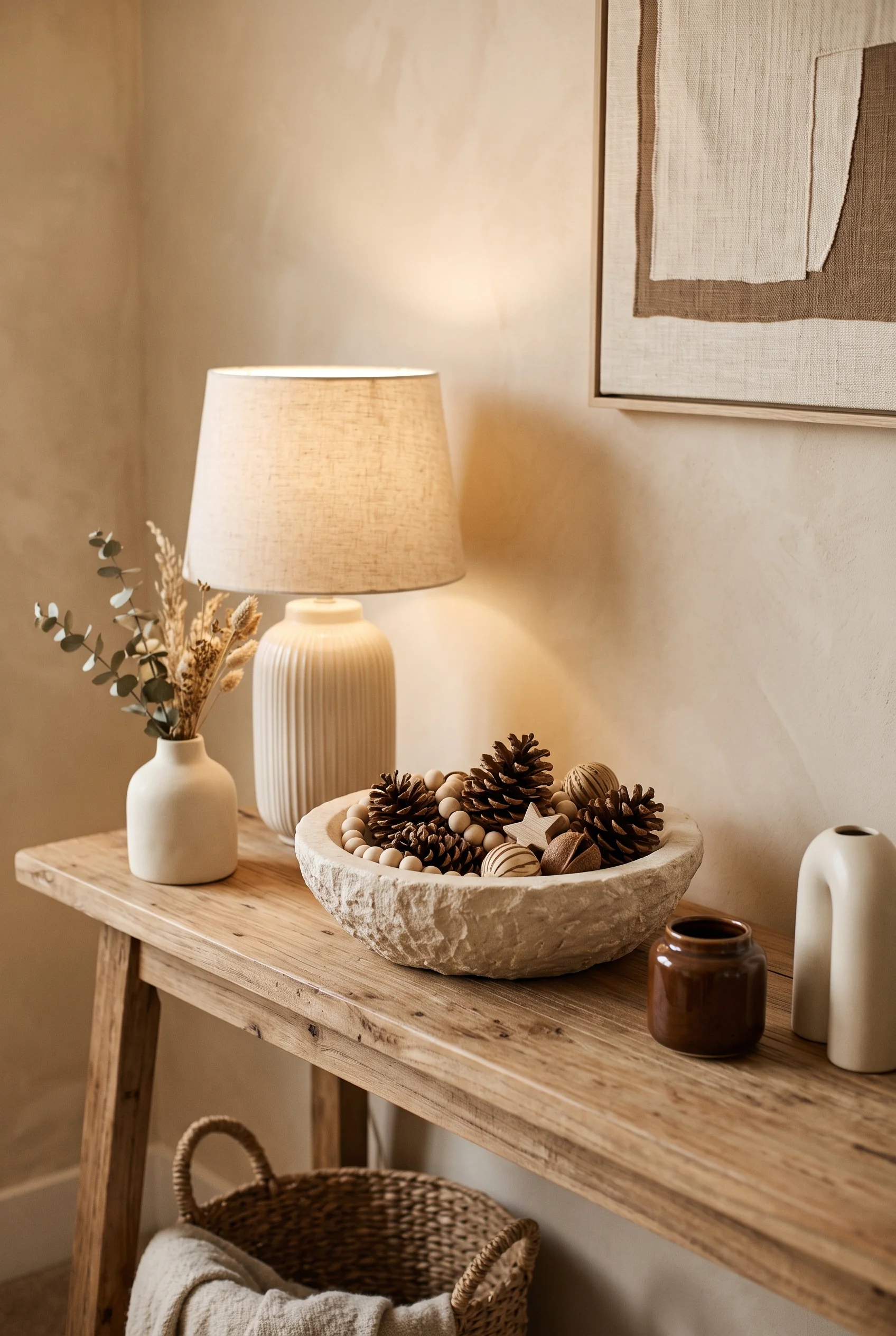 089 20 neutral christmas decor