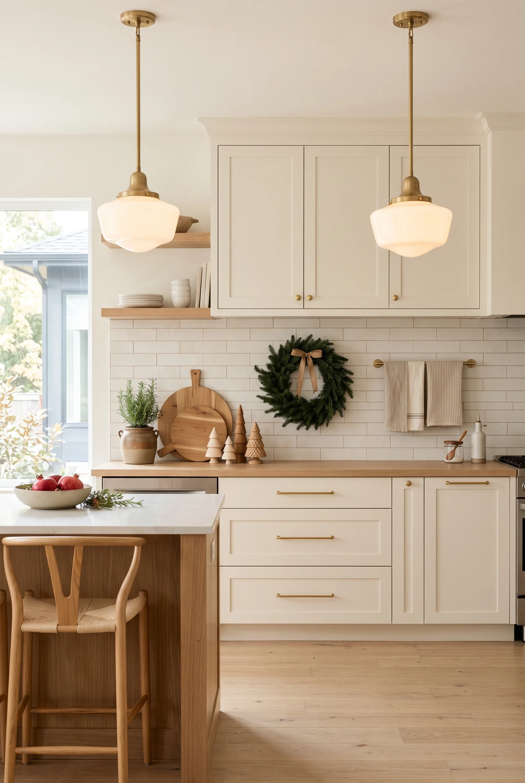 089 22 neutral christmas decor