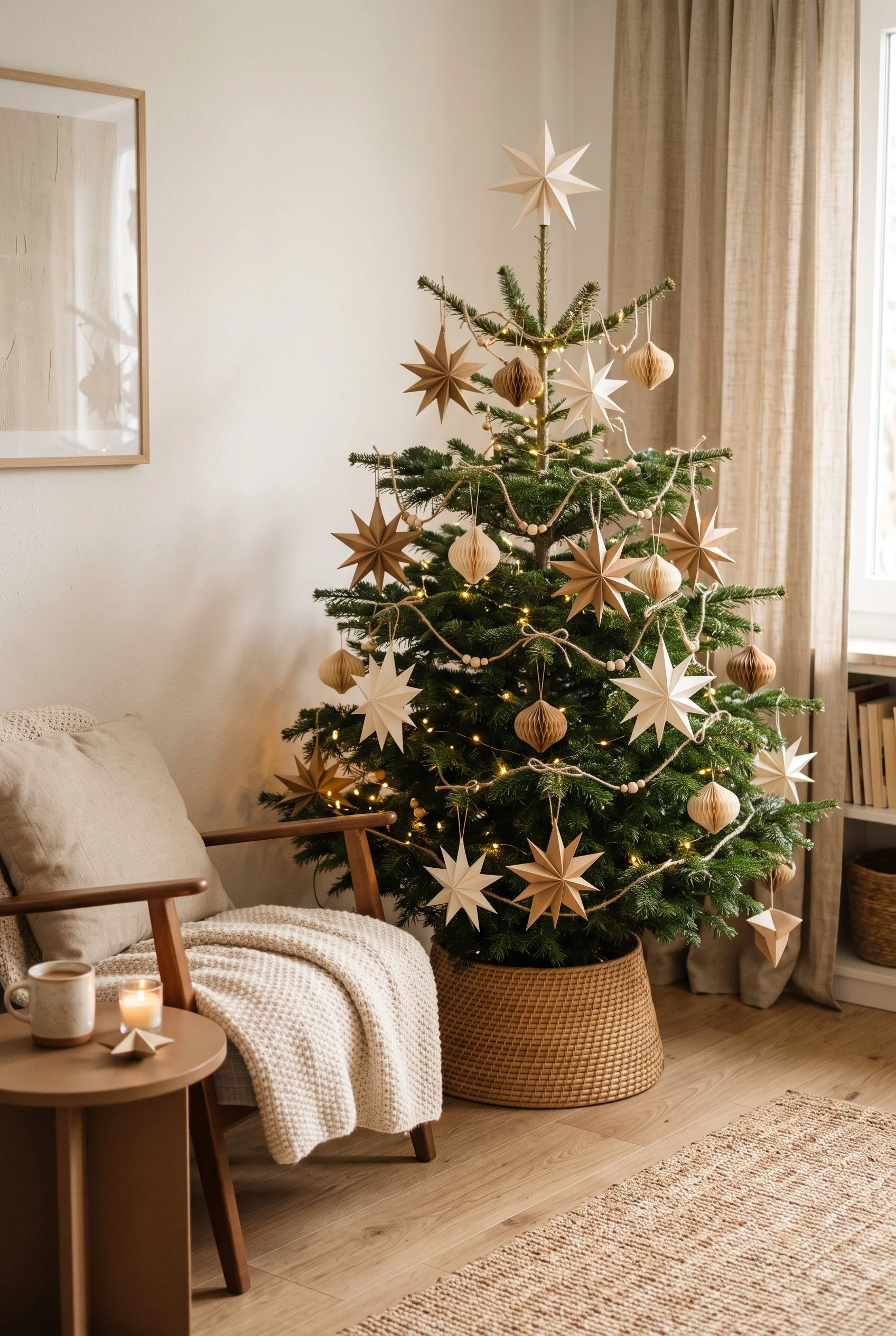 089 6 neutral christmas decor