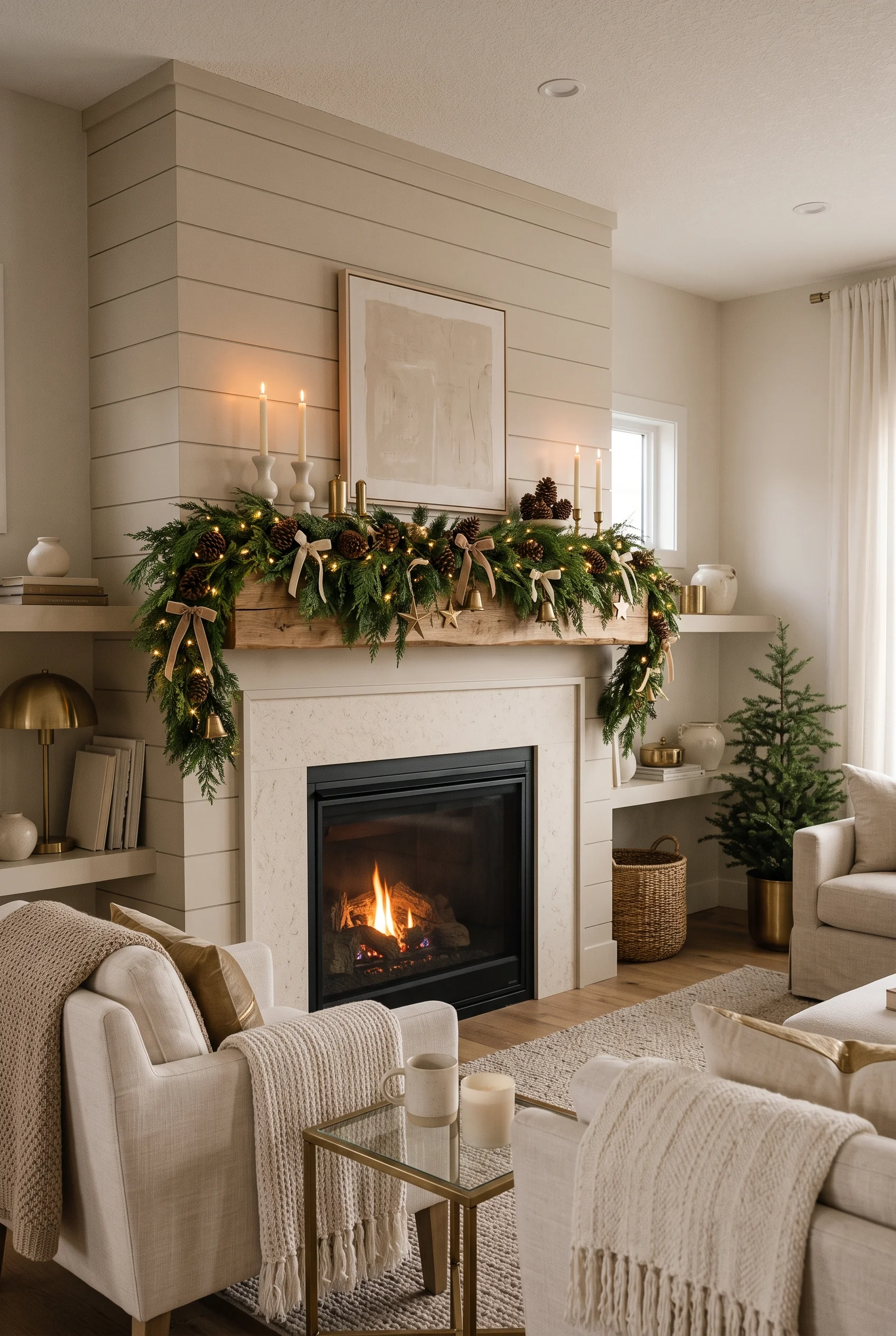 089 8 neutral christmas decor