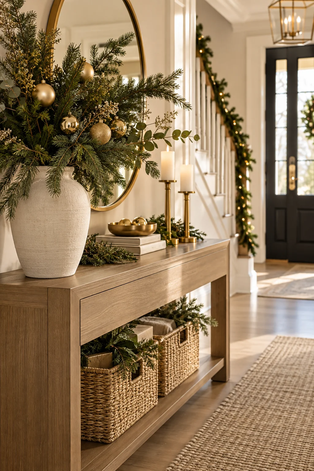 090 10 christmas entryway decor