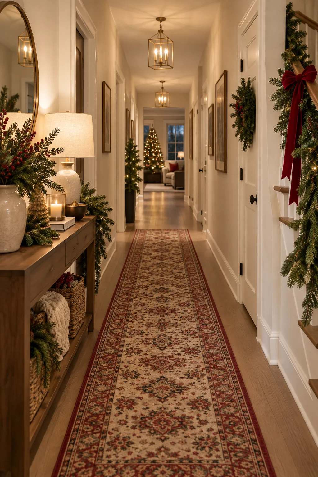 090 15 christmas entryway decor